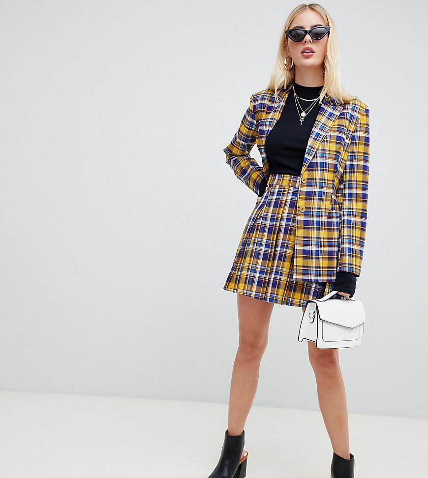 Unique21 super mini skirt in tweed co-ord Clearance