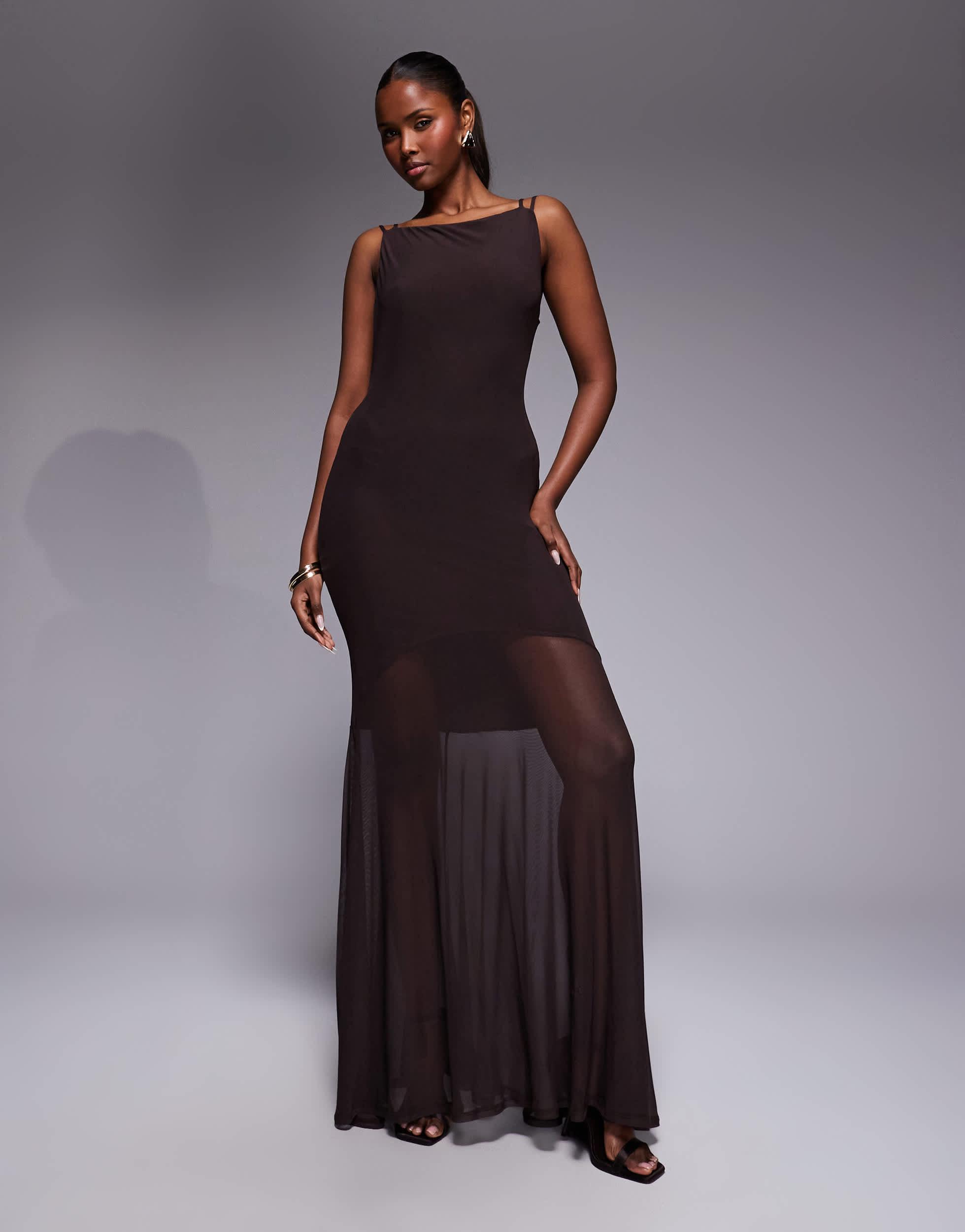 roxanne layered maxi dress – Lauren's Label COPL Featuring a stunning sweetheart Faux Wrap Knit Mini Size:16 REG