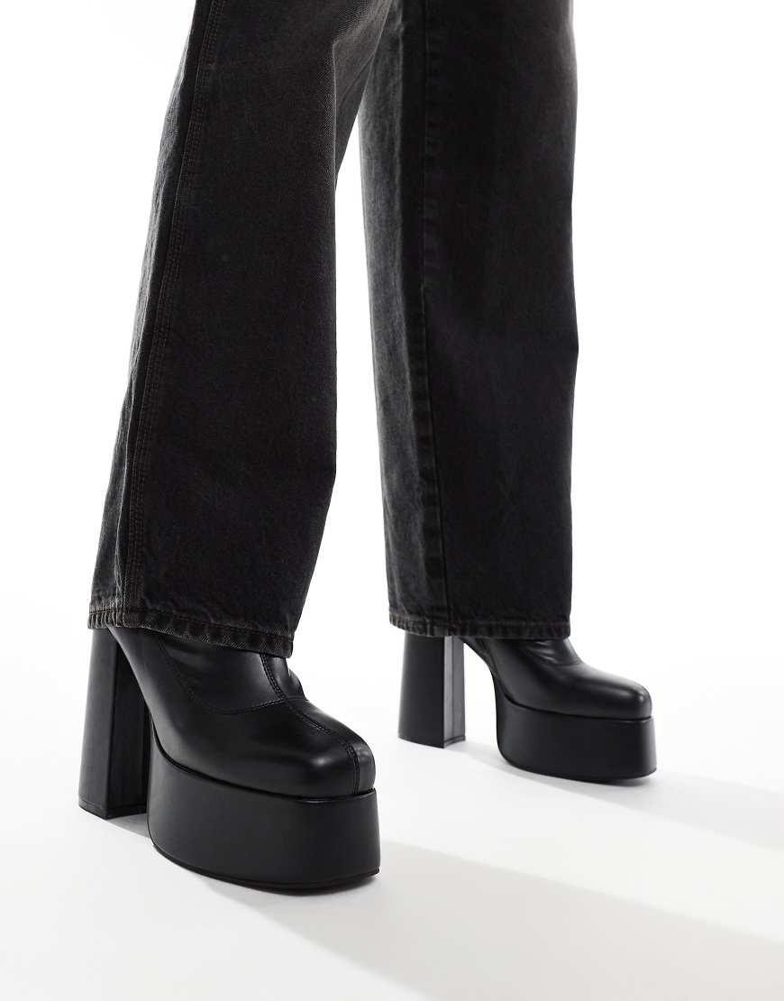 Heeled Boots Koi Ankle Boots Koi Footwear Koi Platform Heeled