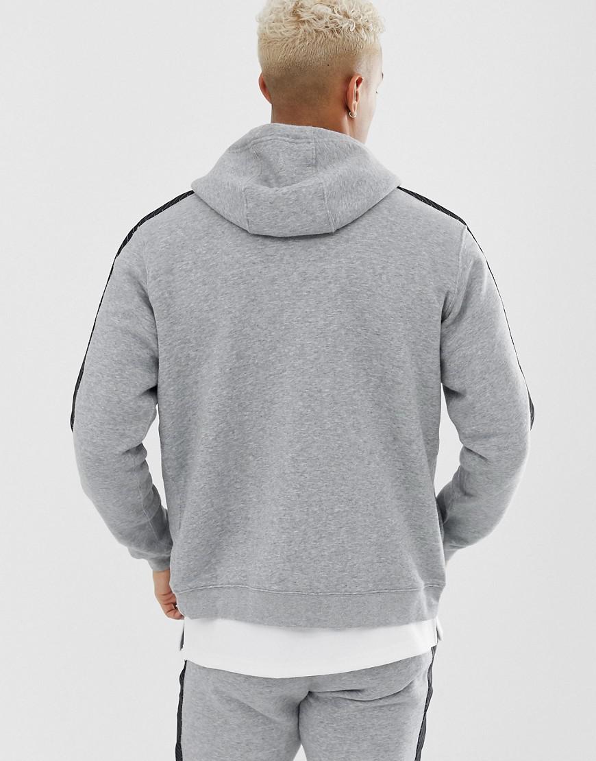 a black nike hoodie