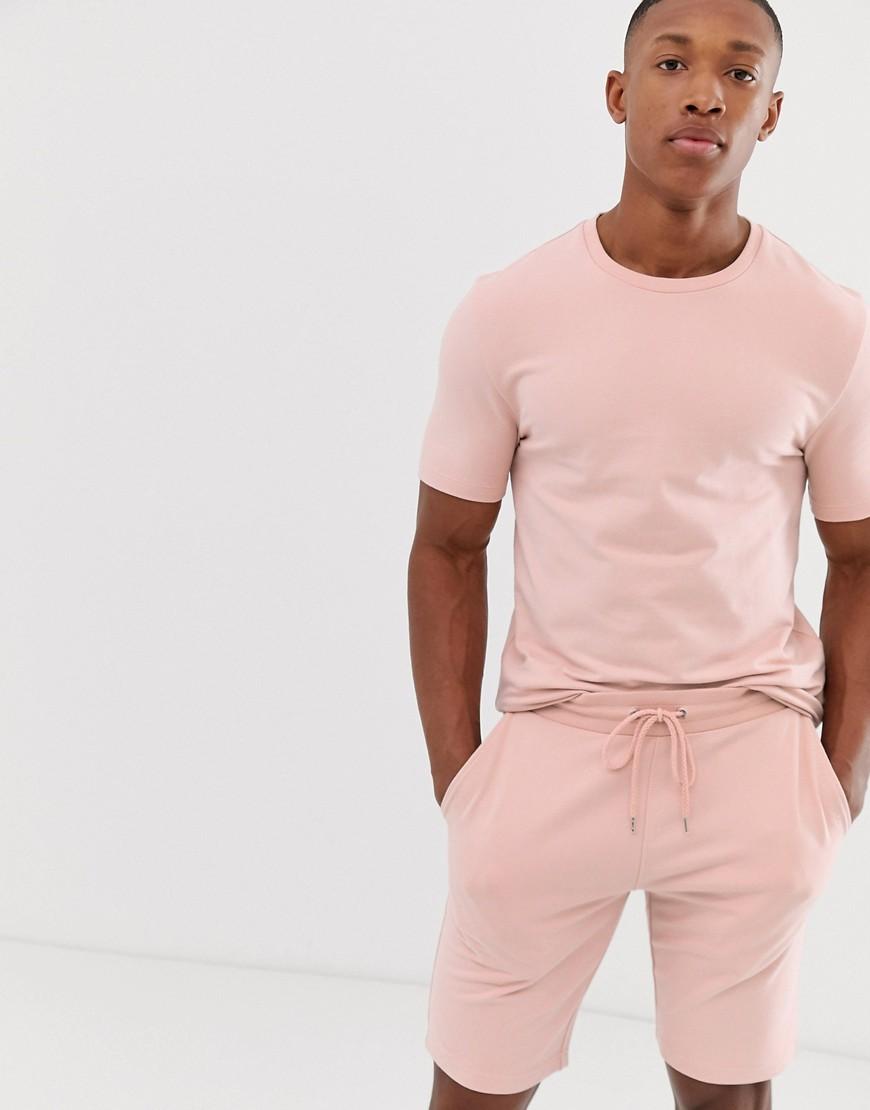dusty pink tracksuit