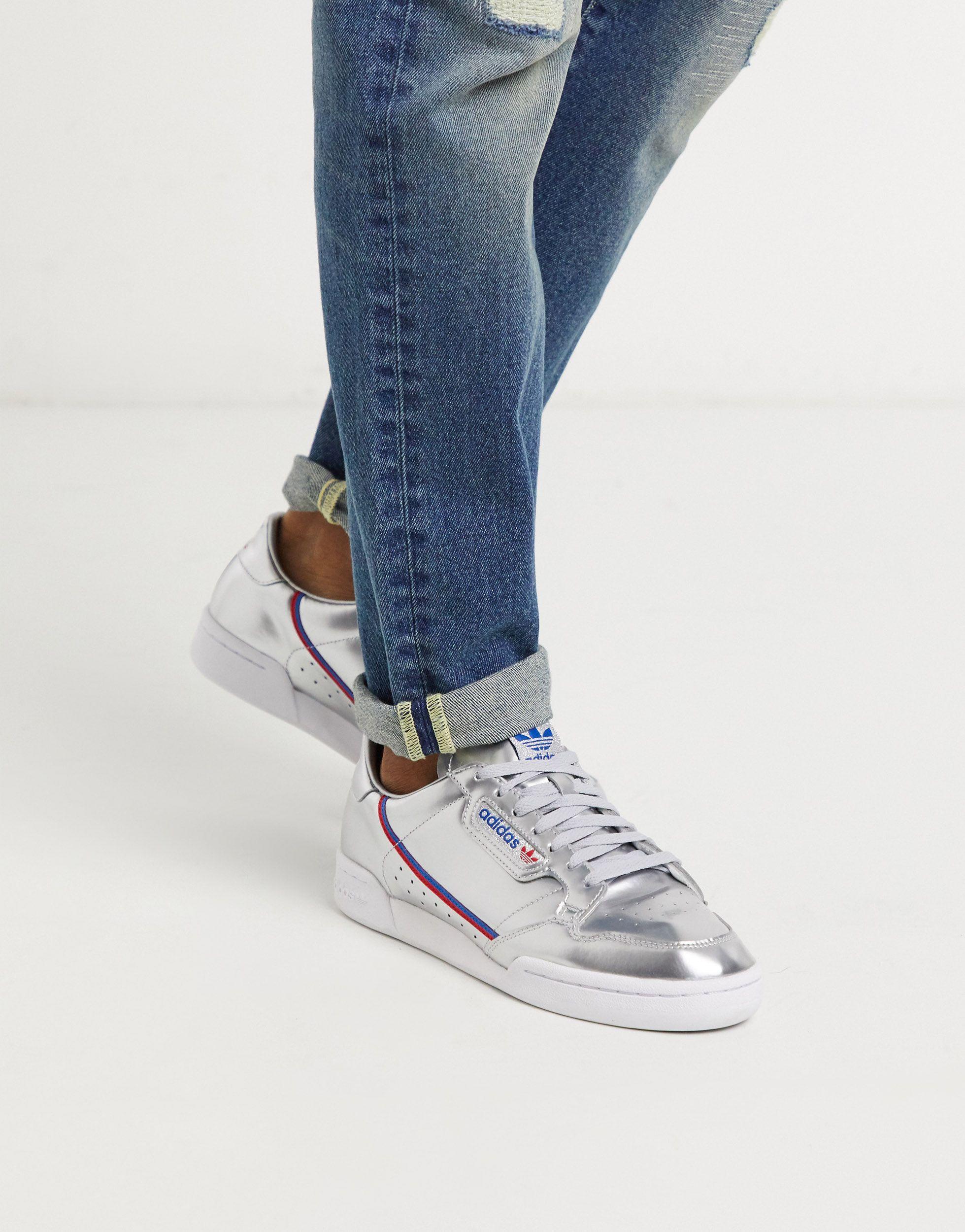 Adidas continental silver 2025