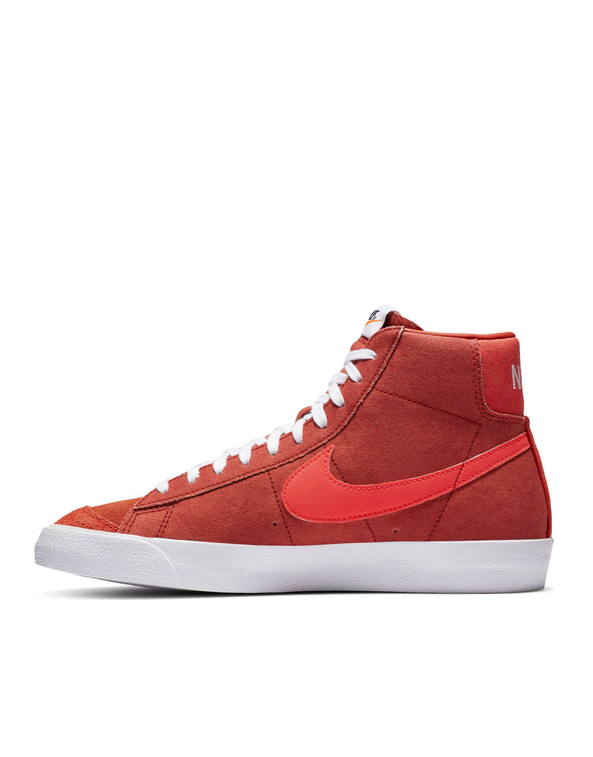 Nike Blazer Mid 77 Vntg Suede Mix in Red for Men | Lyst
