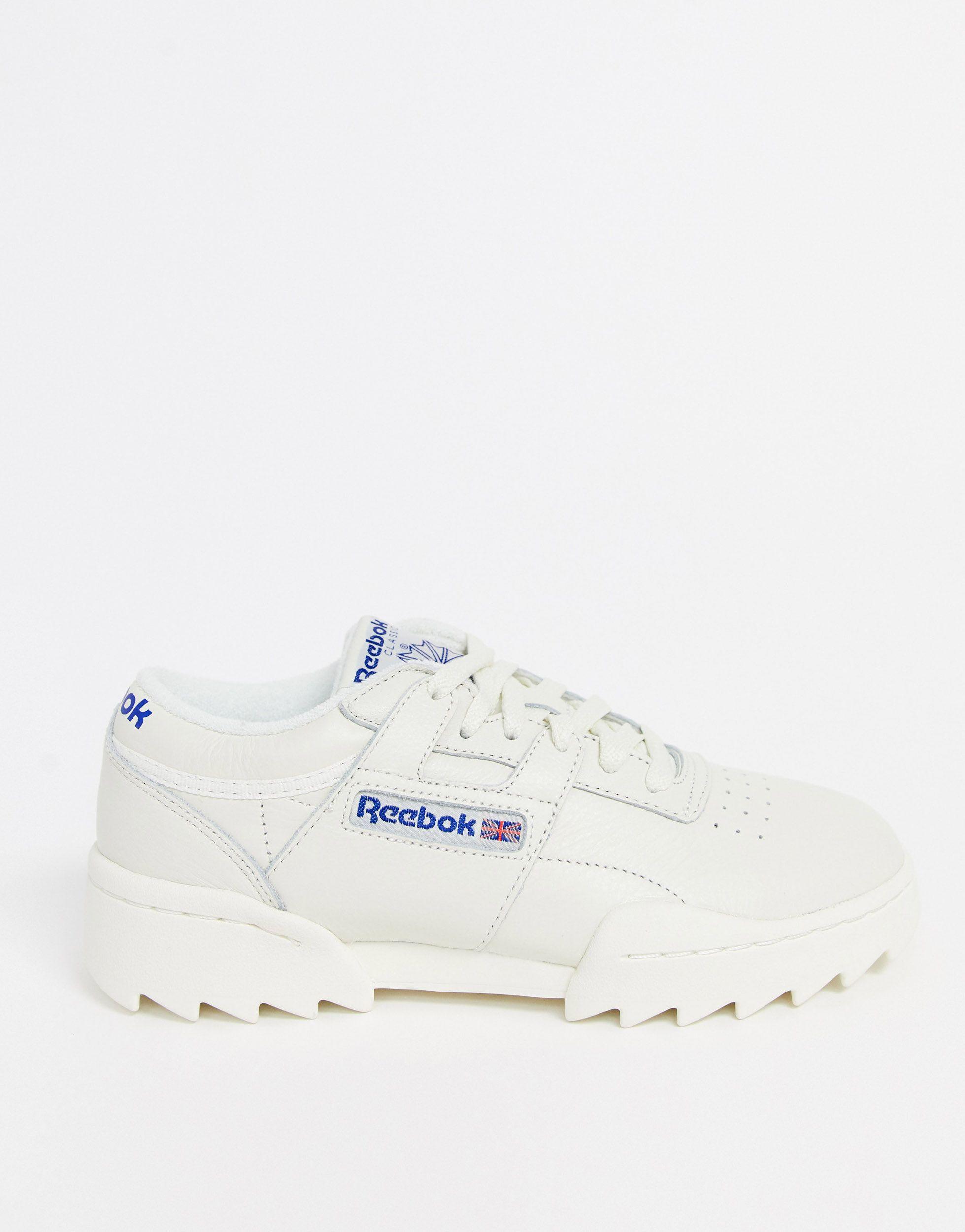 reebok workout ripple sneaker