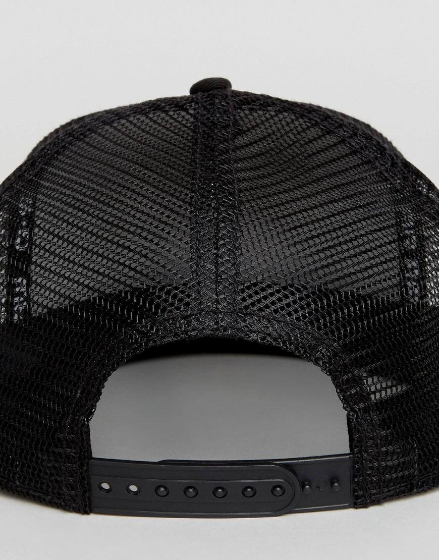 G-Star RAW Cotton Trucker Cap in Black 