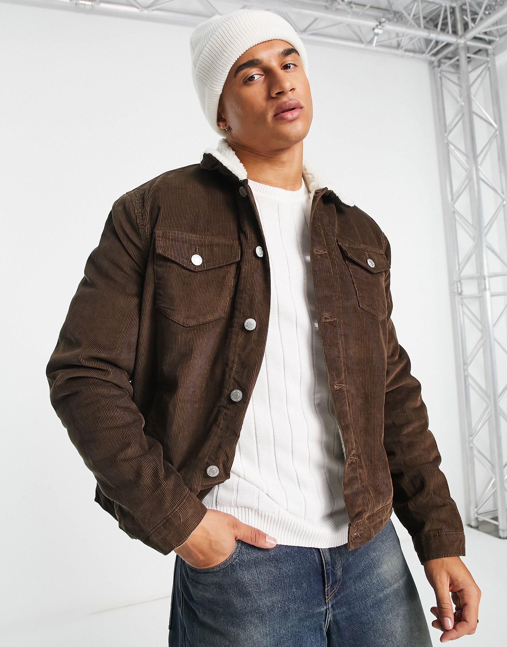 New look corduroy online jacket