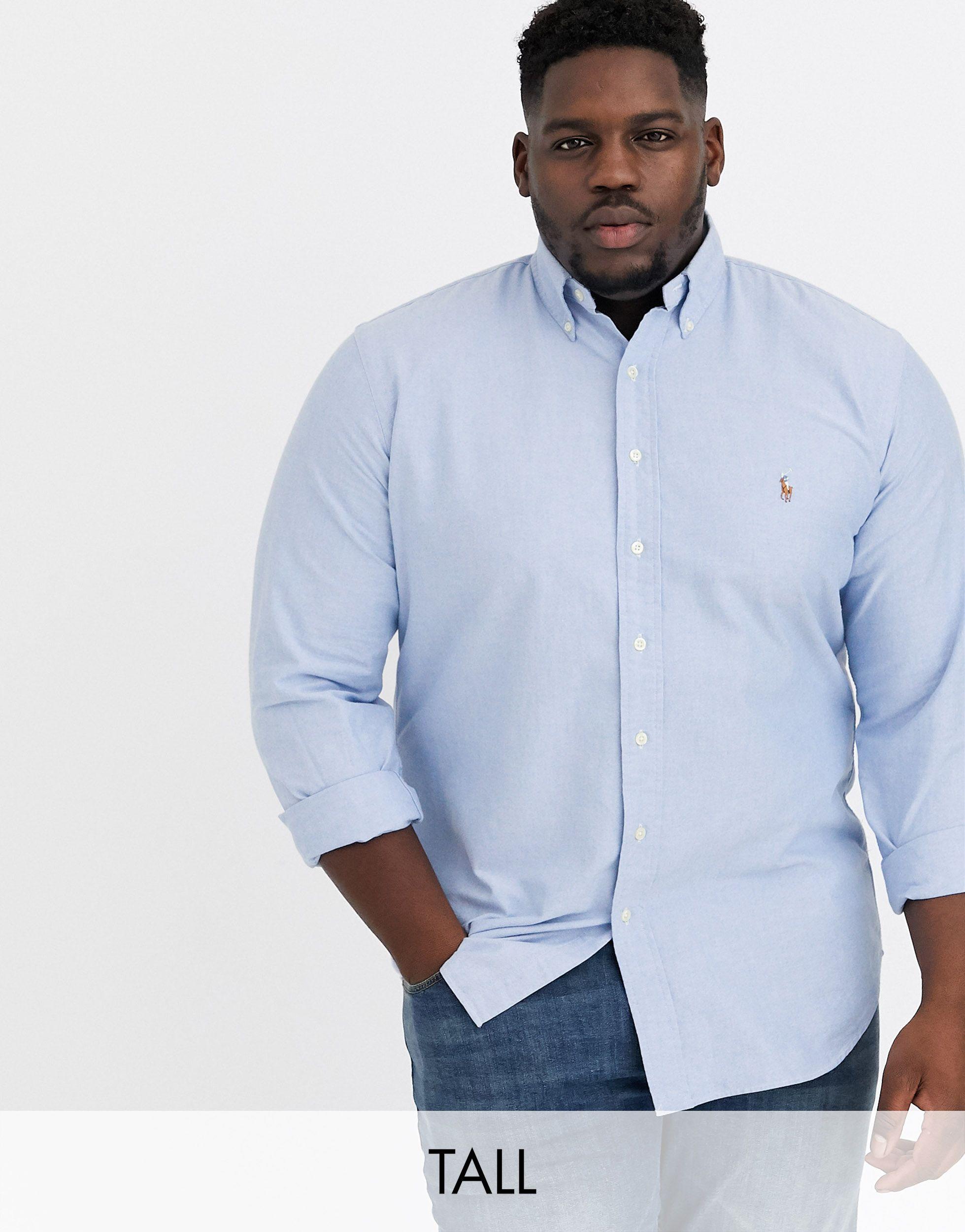 ralph lauren tall mens shirts