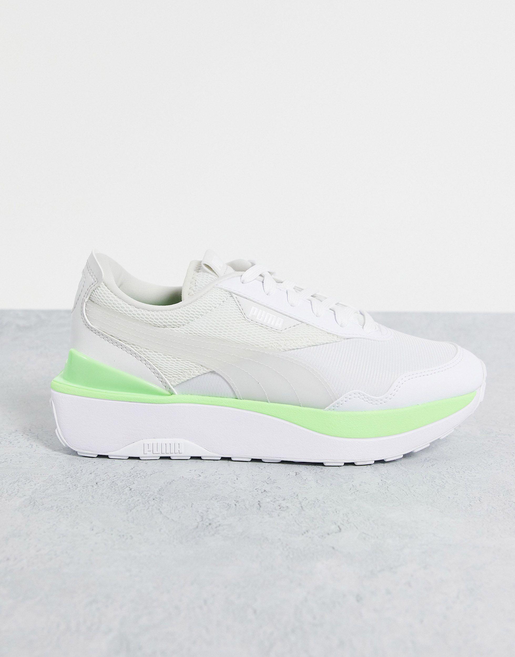 puma cruise rider bianche