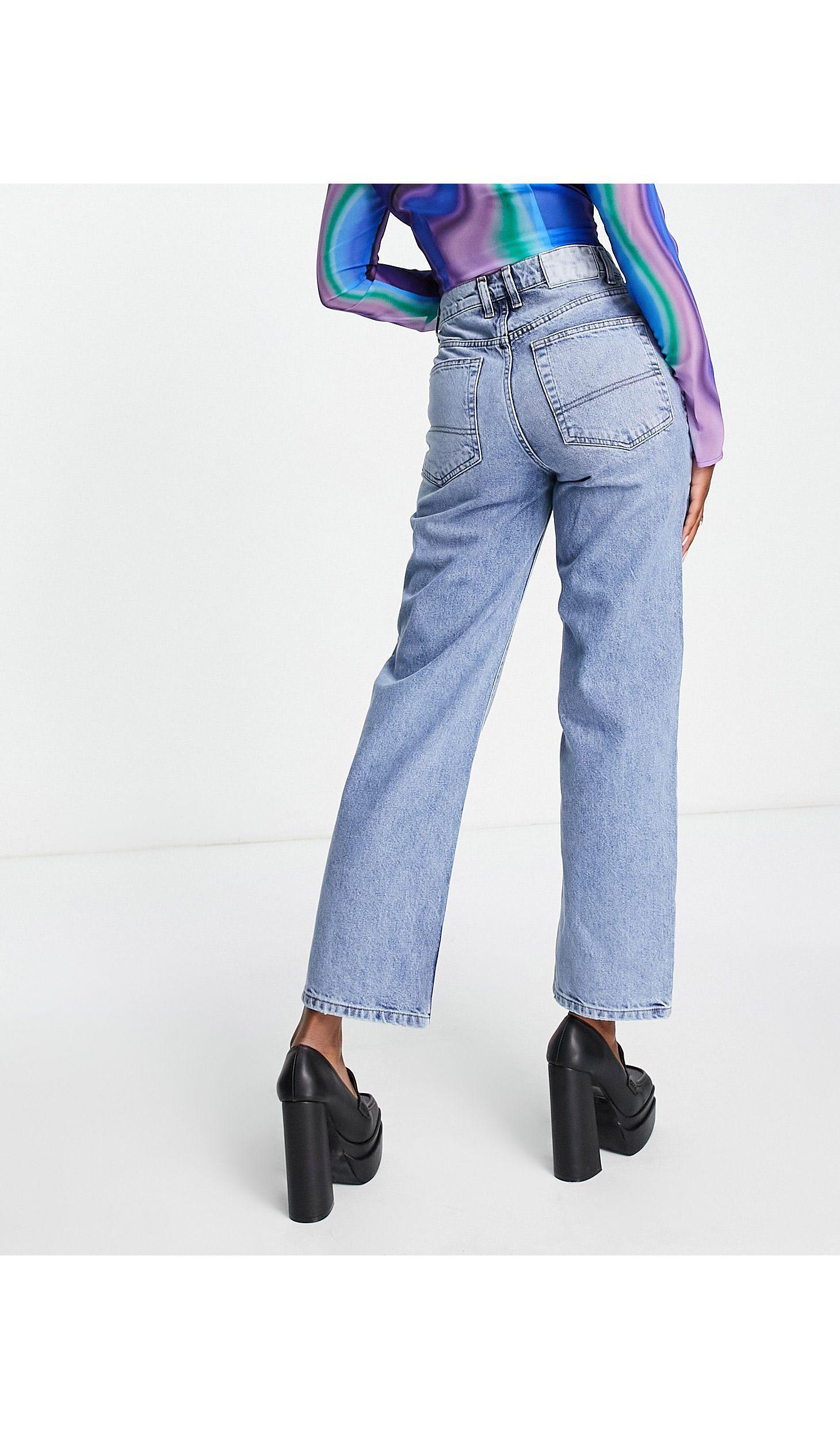 Collusion X014 Dad Jeans in Blue | Lyst