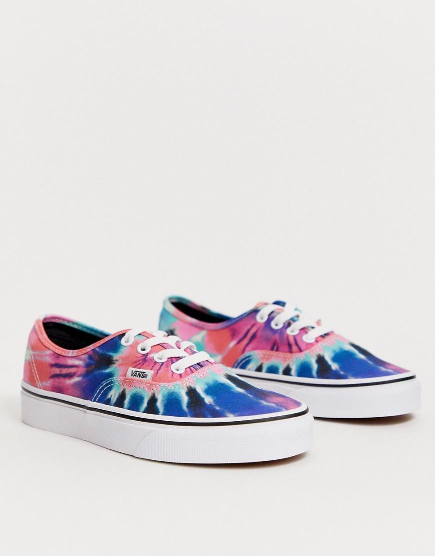 vans authentic tie dye