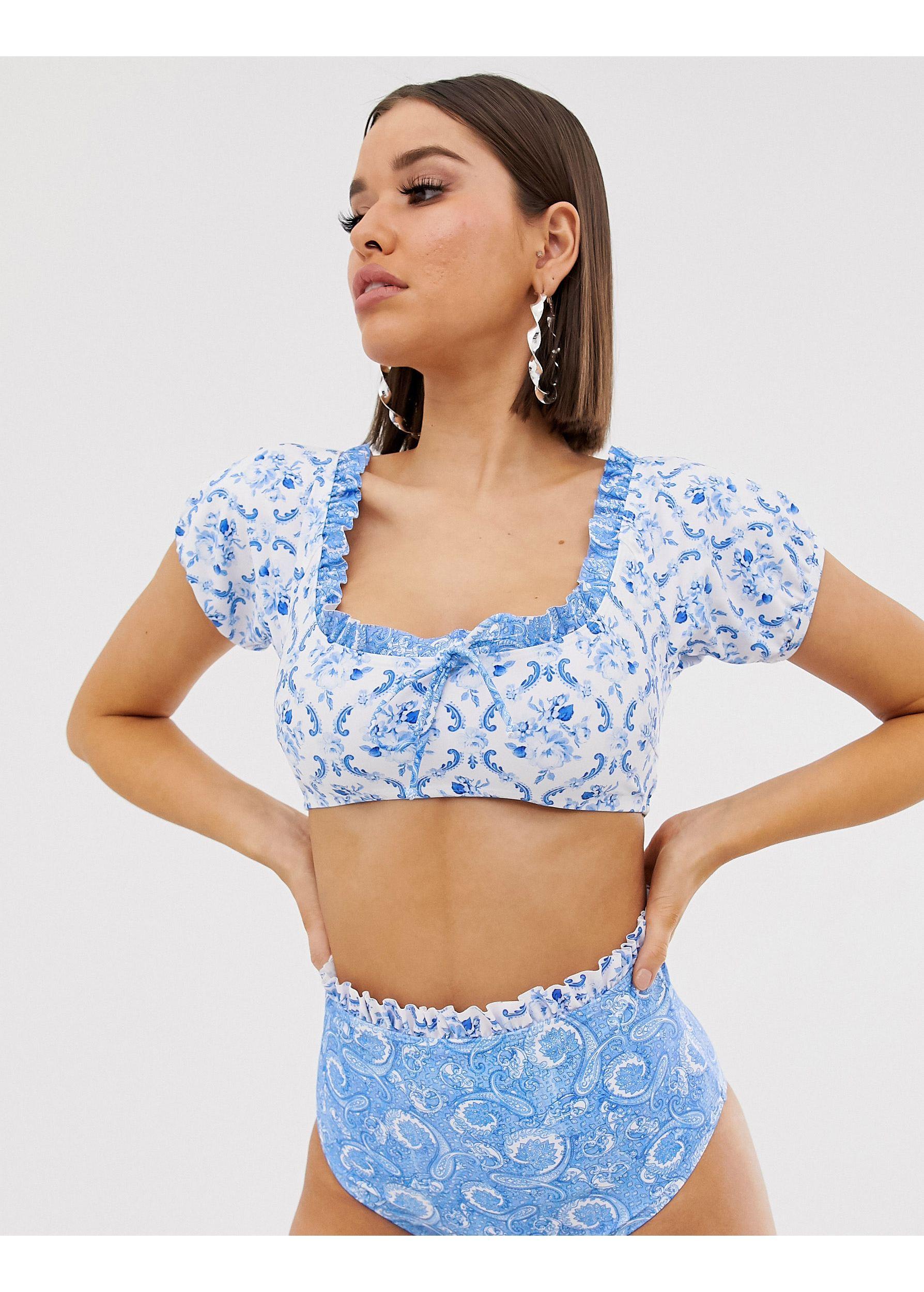 asos milkmaid top