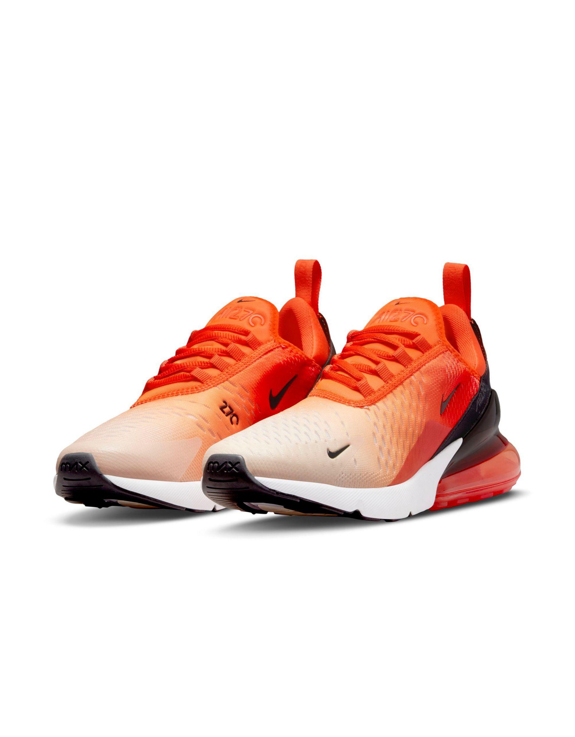 Nike Air Max 270 Sneakers in Orange | Lyst