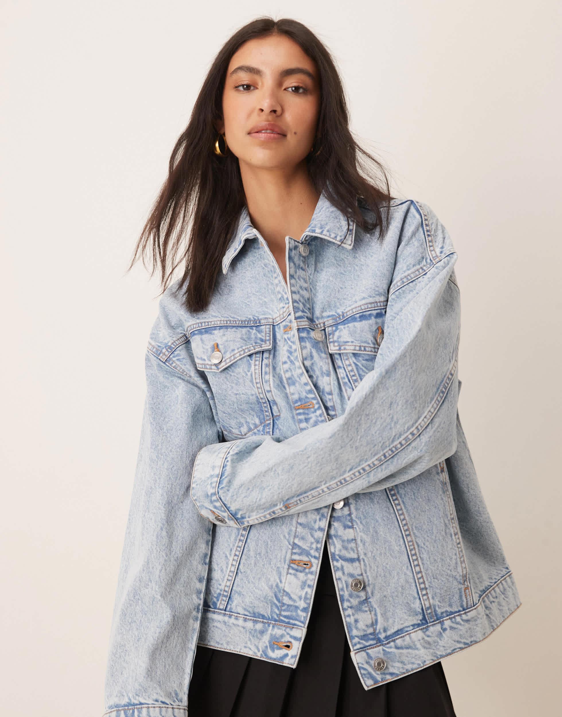 ASOS Jeansjacken für Damen Online-Schlussverkauf – Bis zu 69