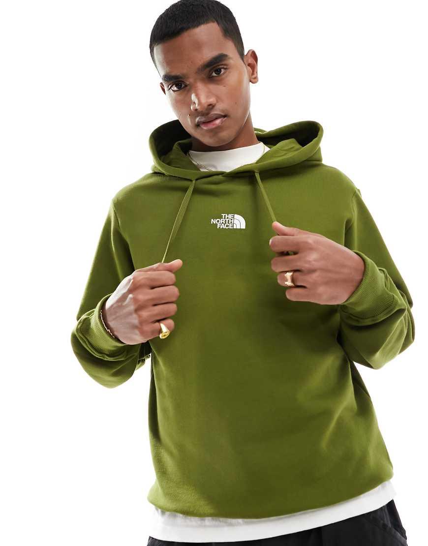The North Face Zumu Tape Logo Hoodie in Green for Men Lyst UK