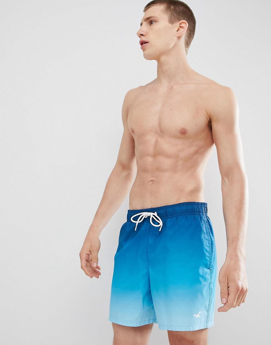 Hollister Magic Print Guard Swim Shorts Lilos Come Out When Wet In Blue ...