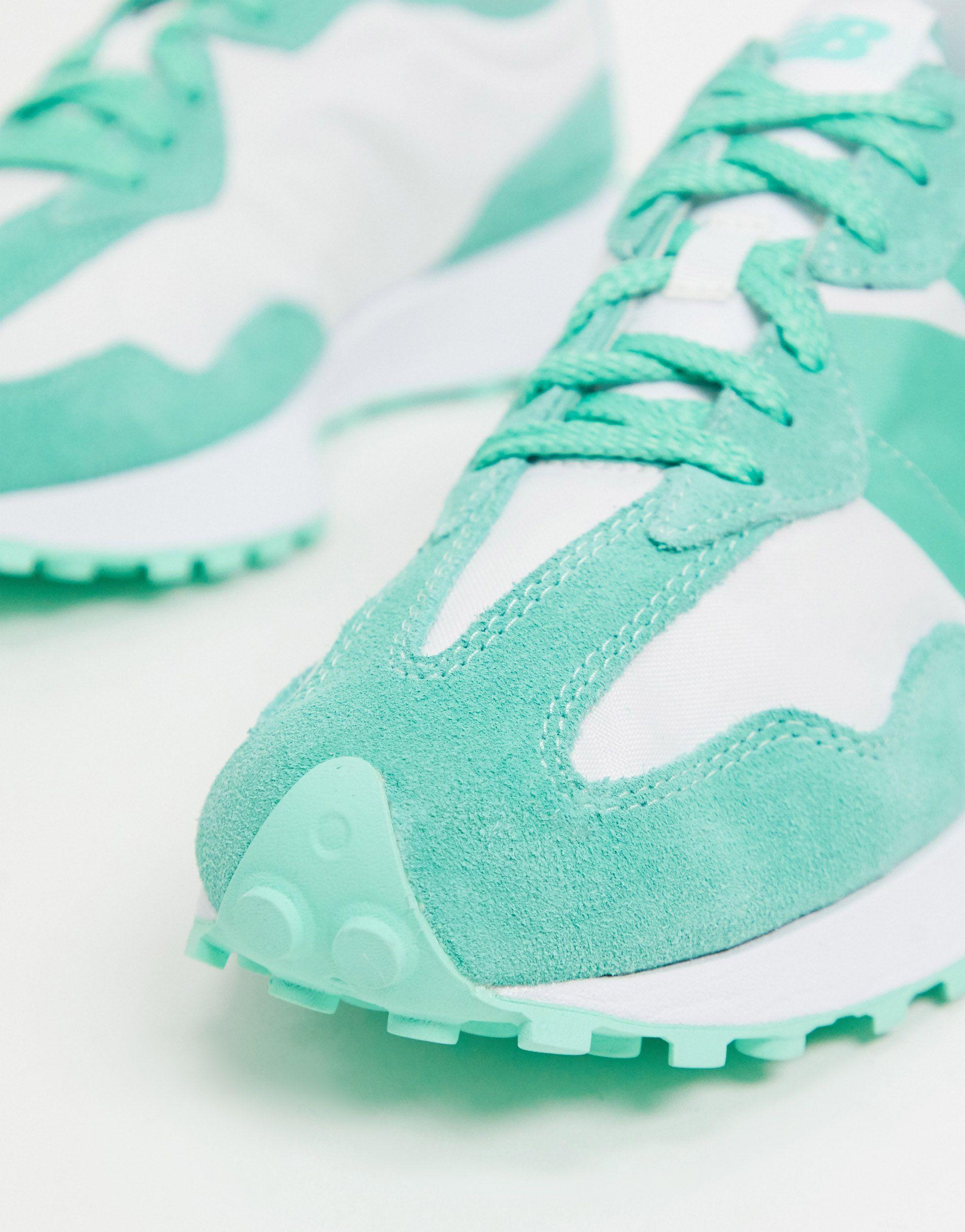 New Balance Rubber 1-800-summer 327 Trainers in White - Lyst