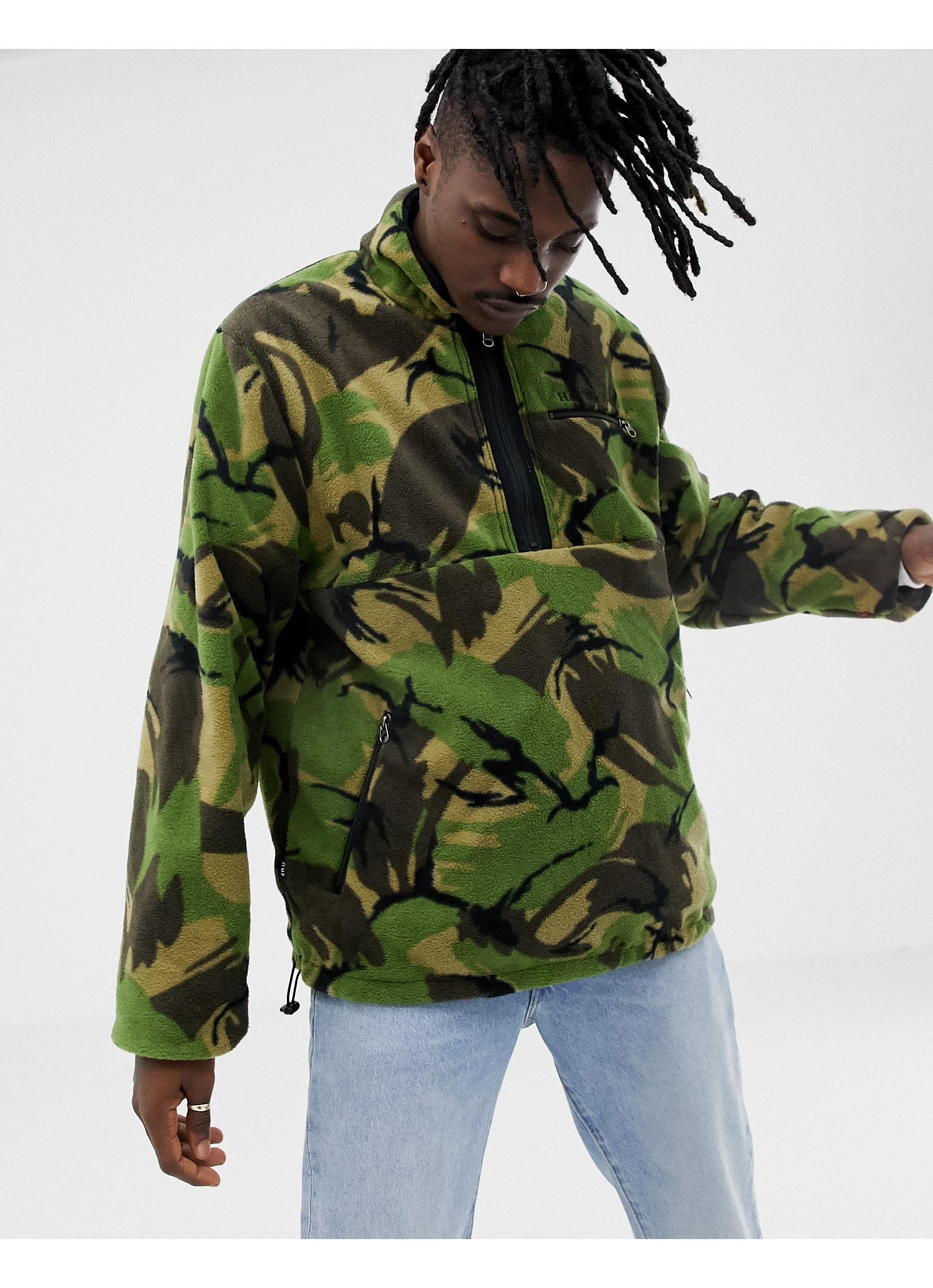 camo overhead jacket