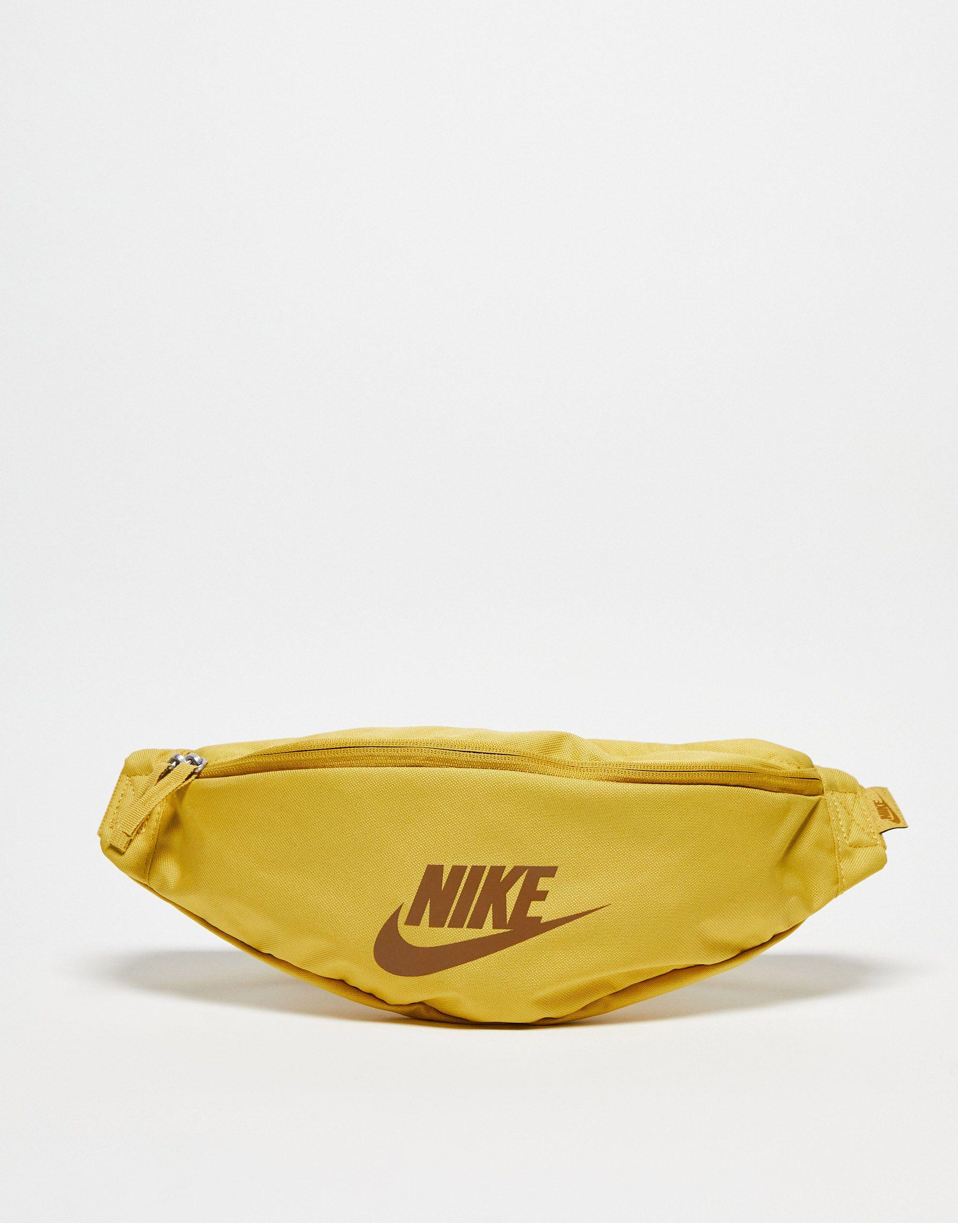 Nike Heritage Fanny Pack in Yellow | Lyst
