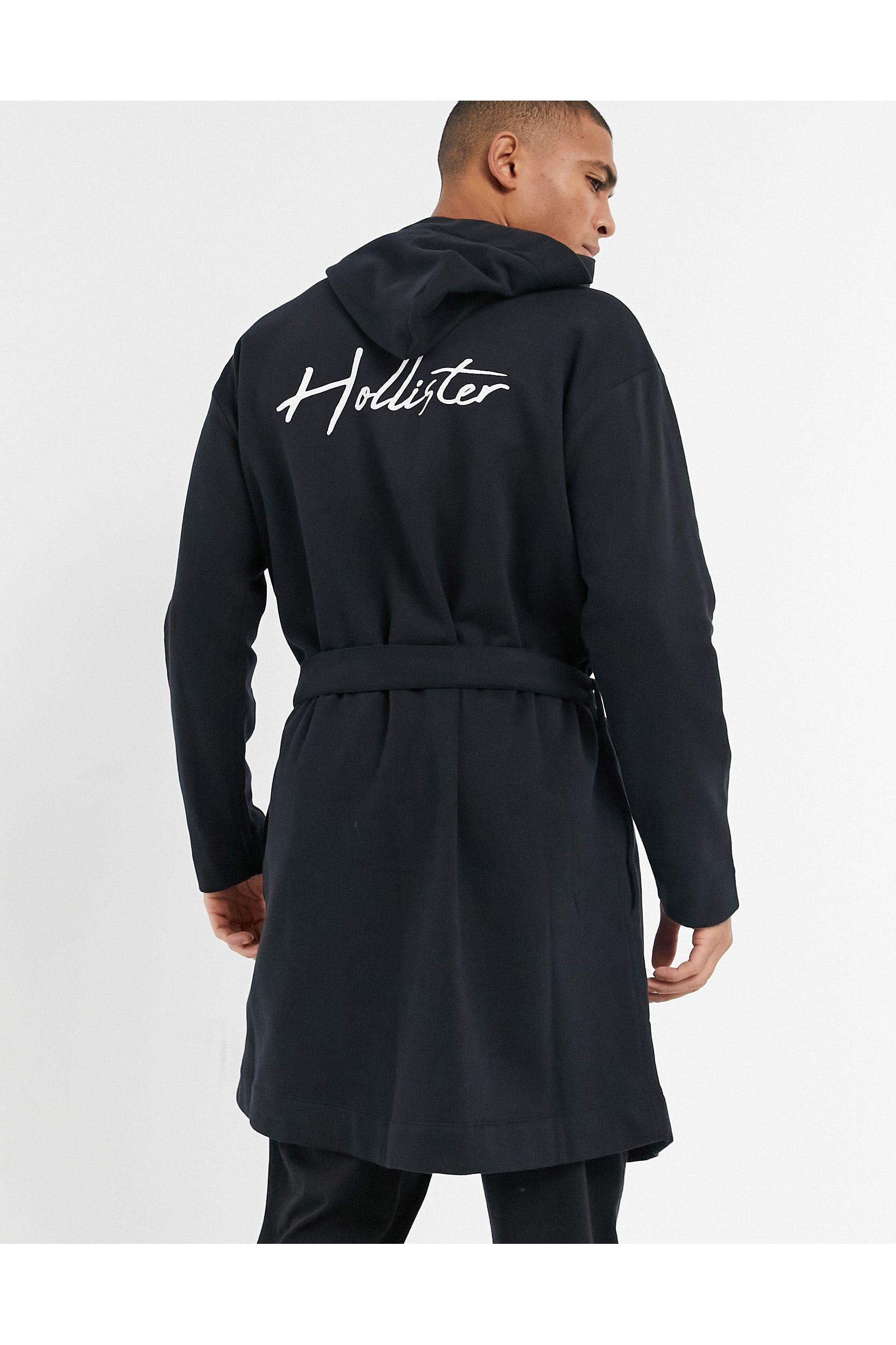 Hollister – Bademantel in Schwarz für Herren - Lyst