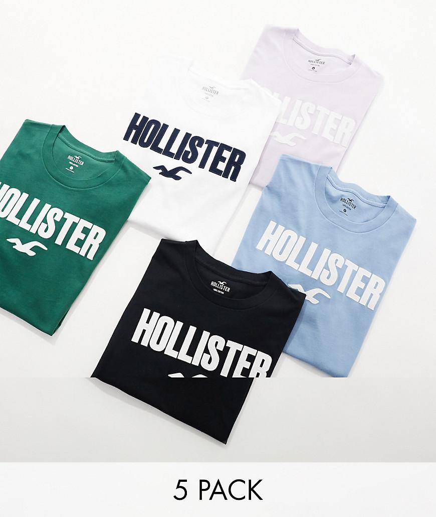 Pack camisetas hollister deals