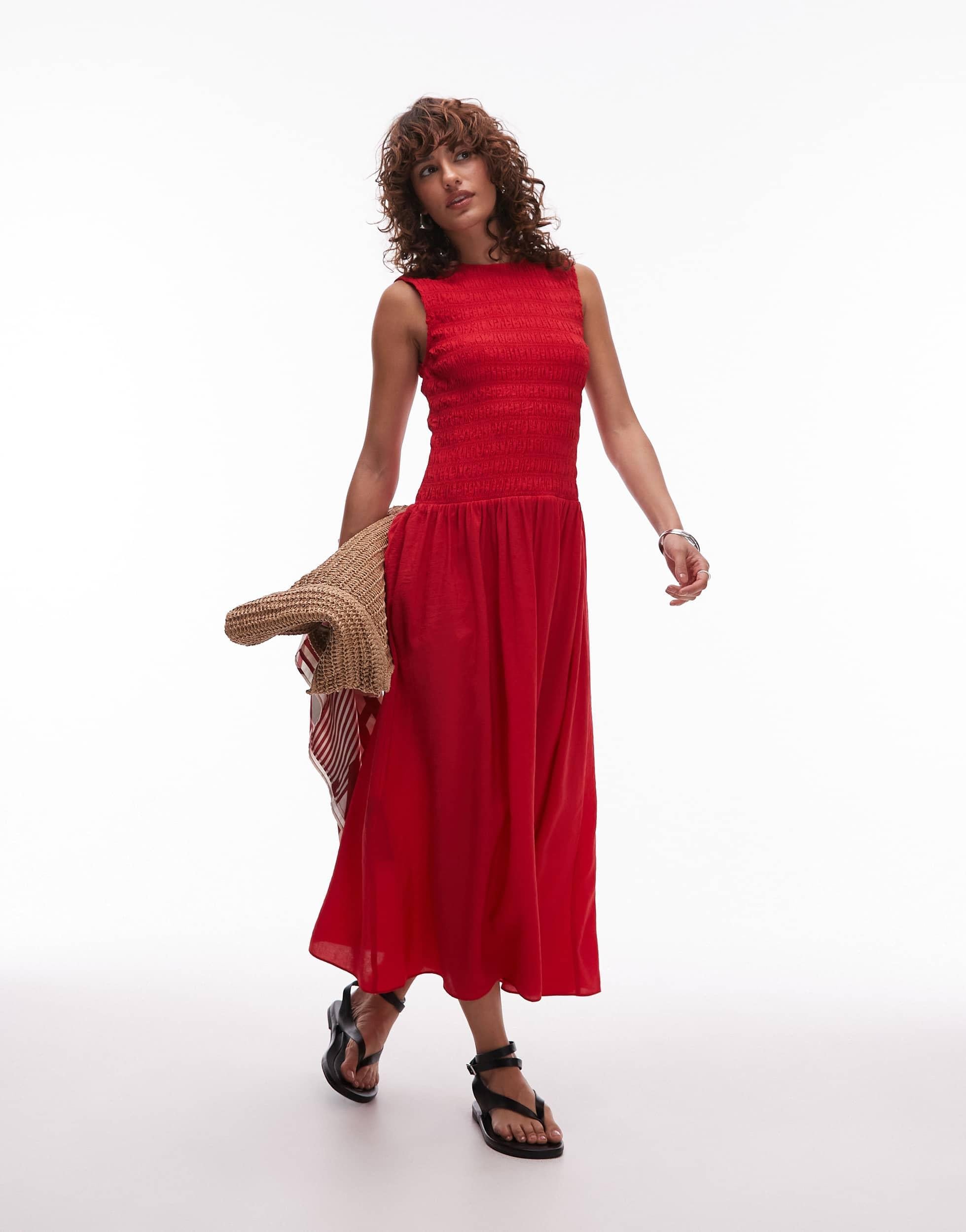 midi dress by odeca Melodie Cotton Midi Dress