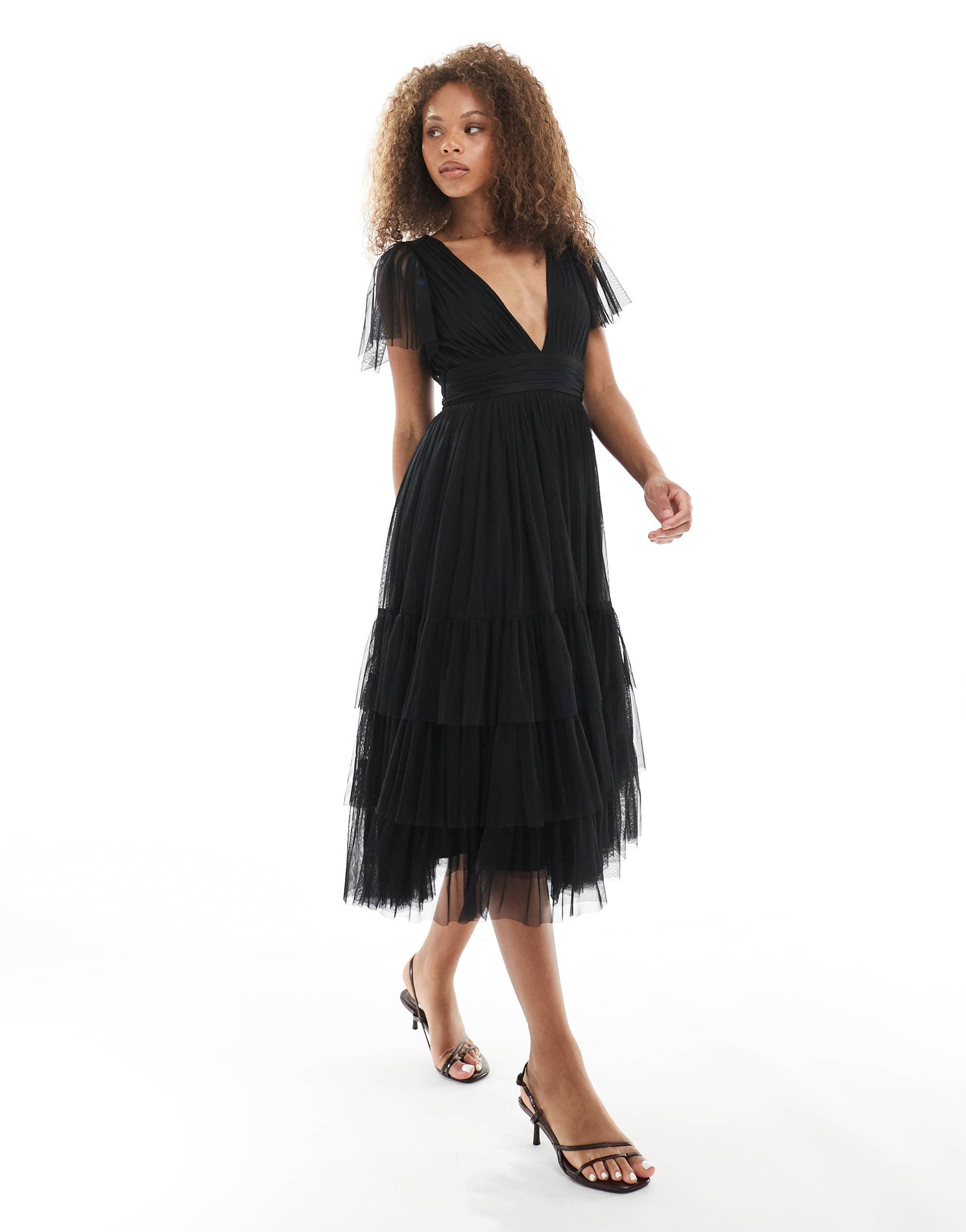 LACE & BEADS Midi Dresses for Women | Lyst