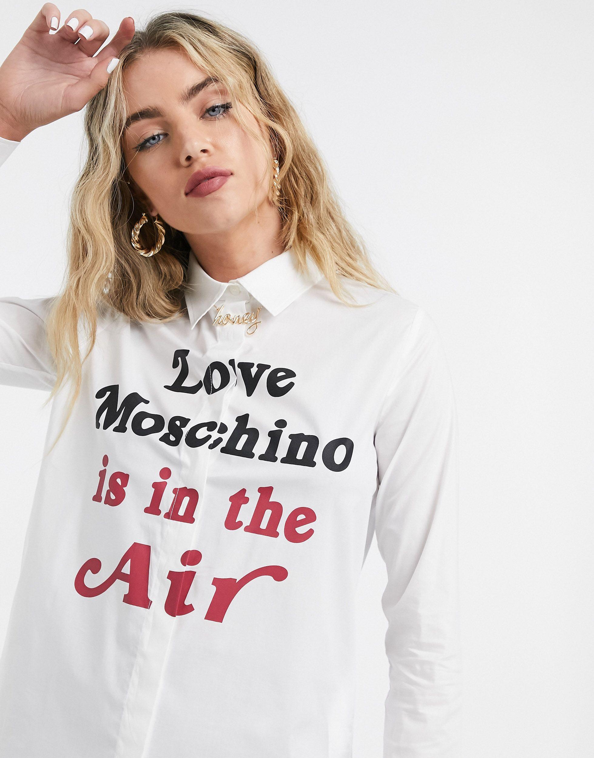 Bottoni Camicie per Donna di Love Moschino | FASHIOLA.it
