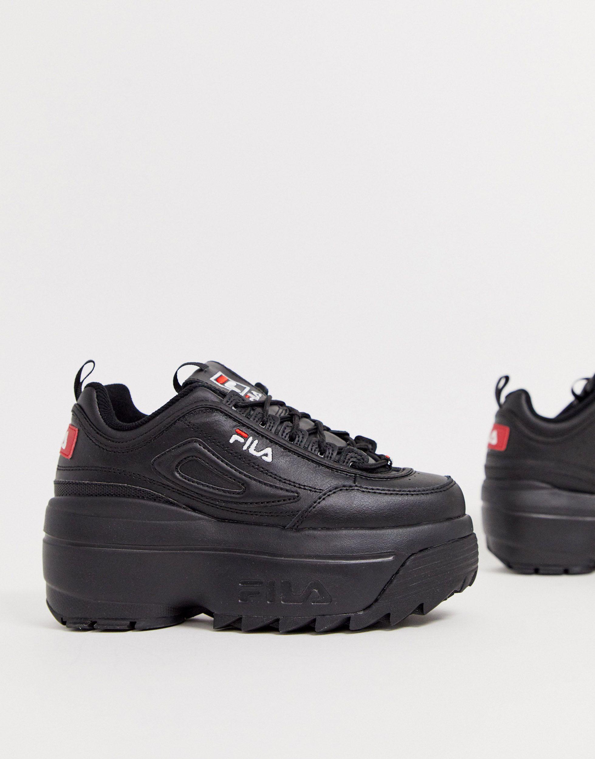 Fila sneaker zwart sale
