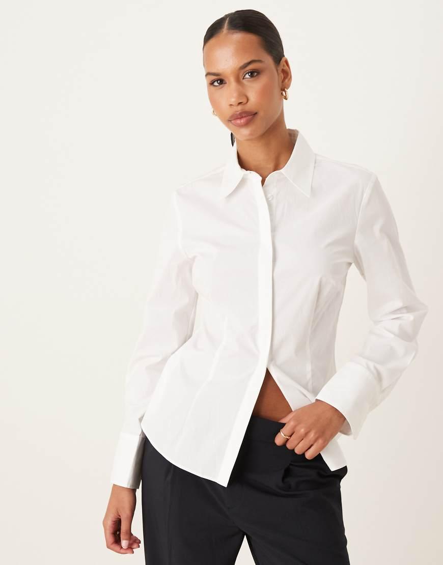 Camisa Vaquera Camisas Mujer Blancas Mango Camisas Mango De Mujer