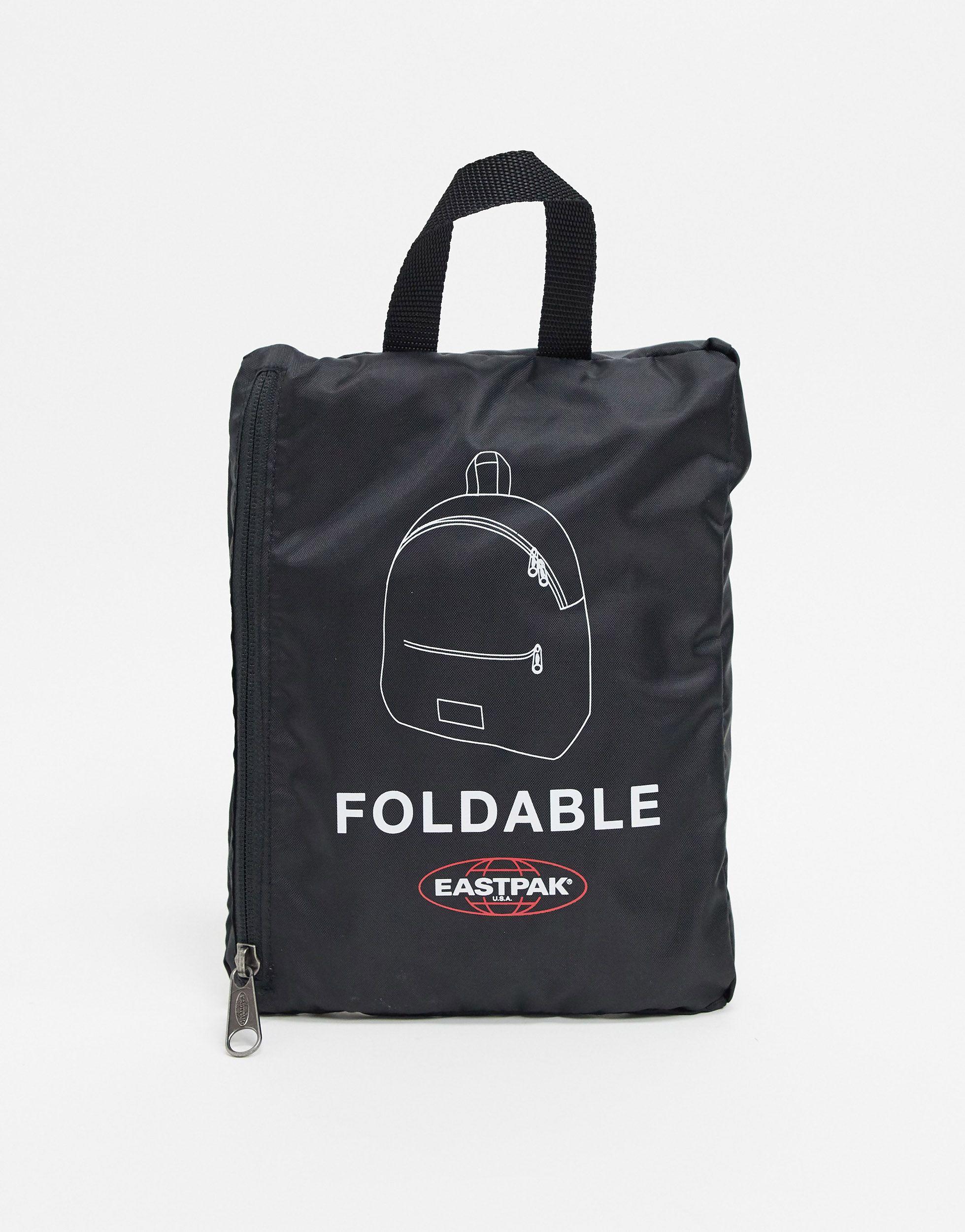 eastpak foldable backpack