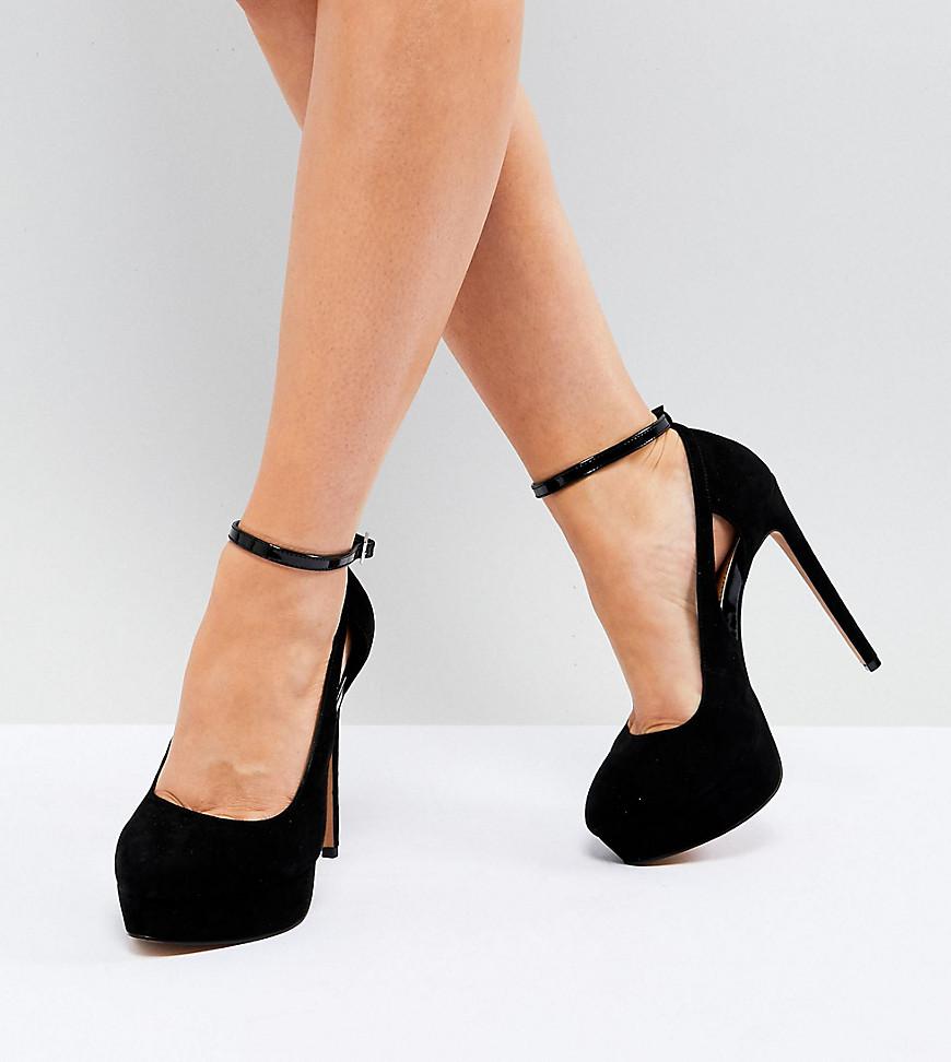 wide platform heels
