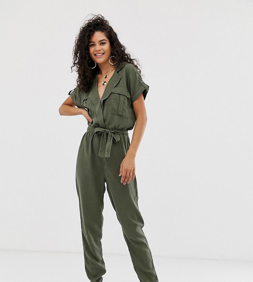 Noisy May Utility Jumpsuit in Green | Lyst
