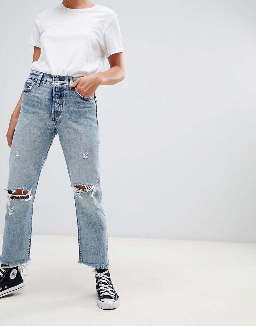 straight cut levis