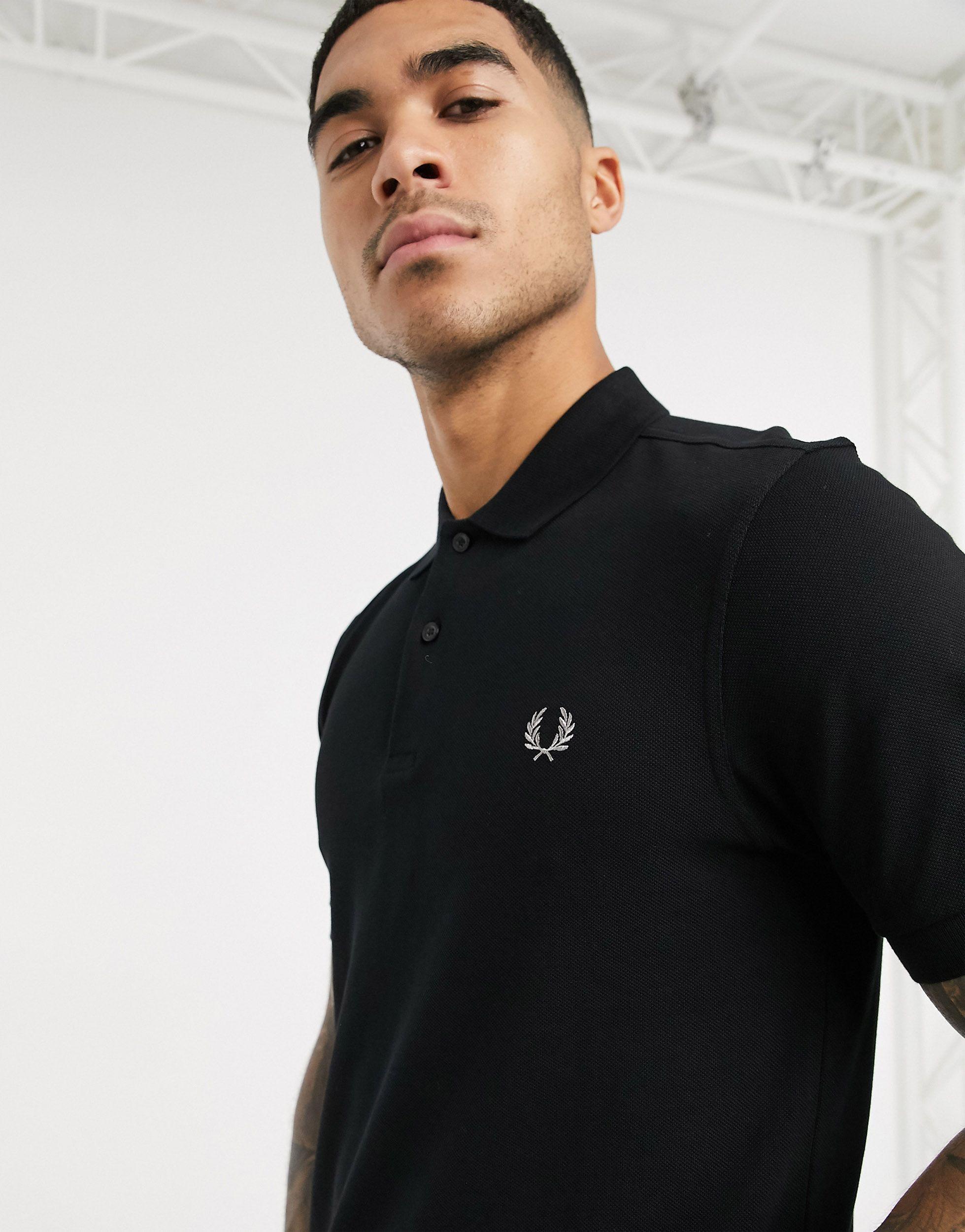 fred perry plain polo