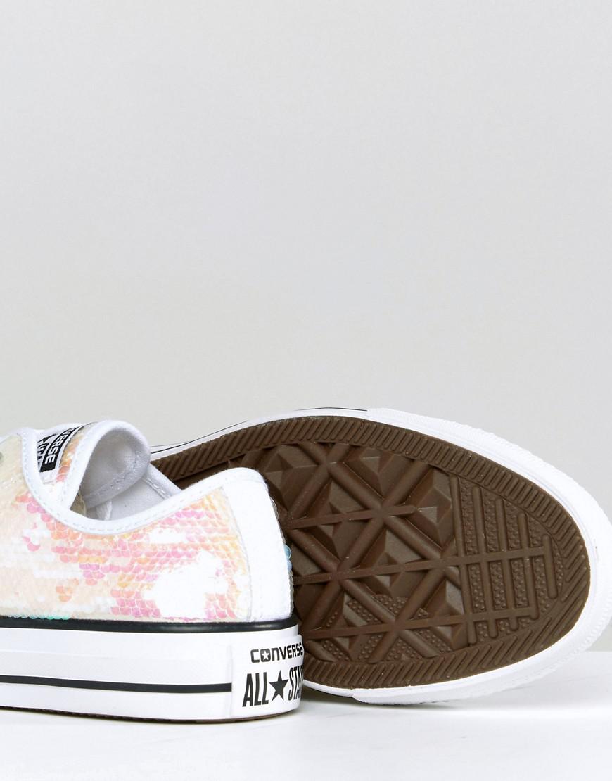 multi sequin converse