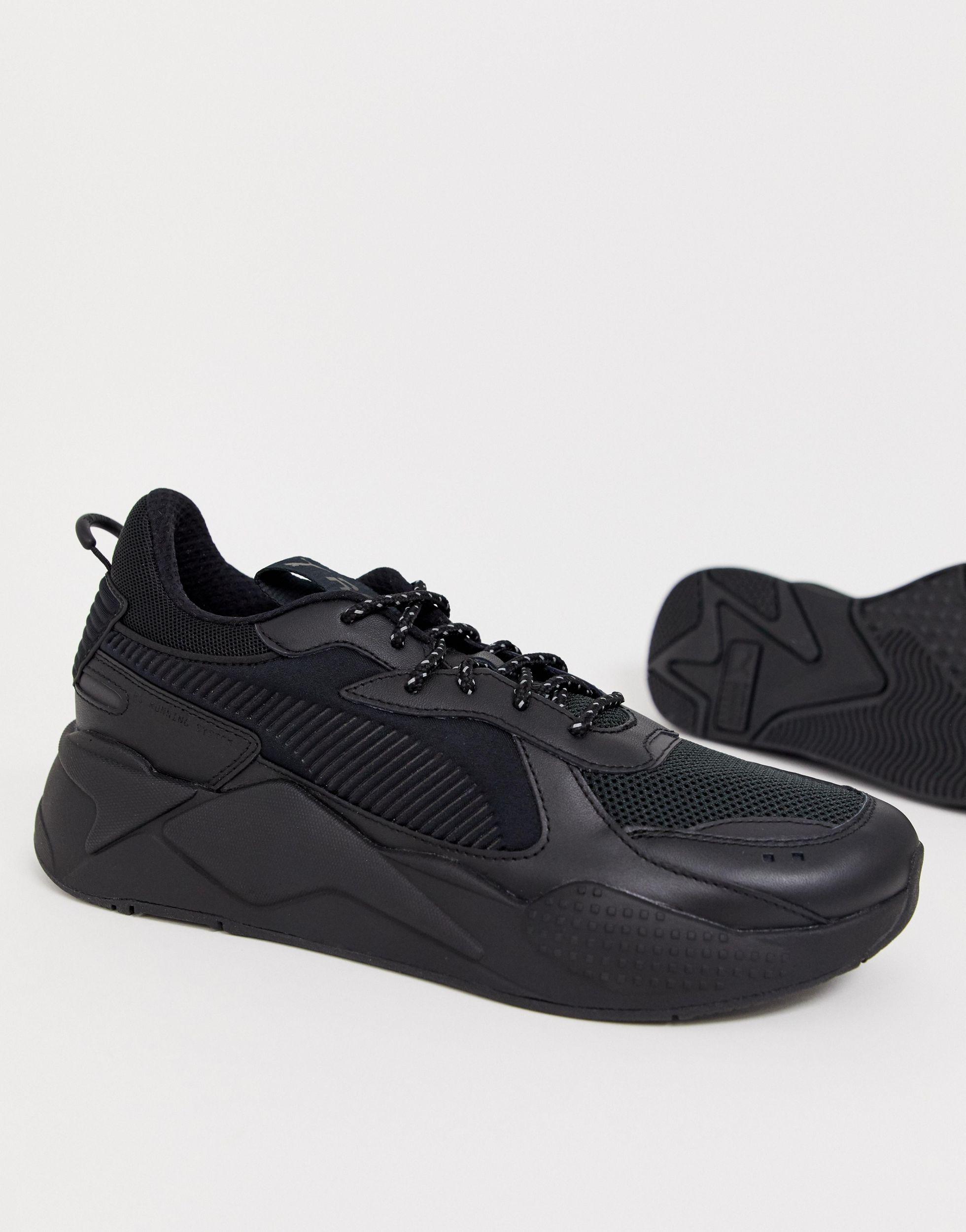 PUMA Leather Rs-x in Black | Lyst