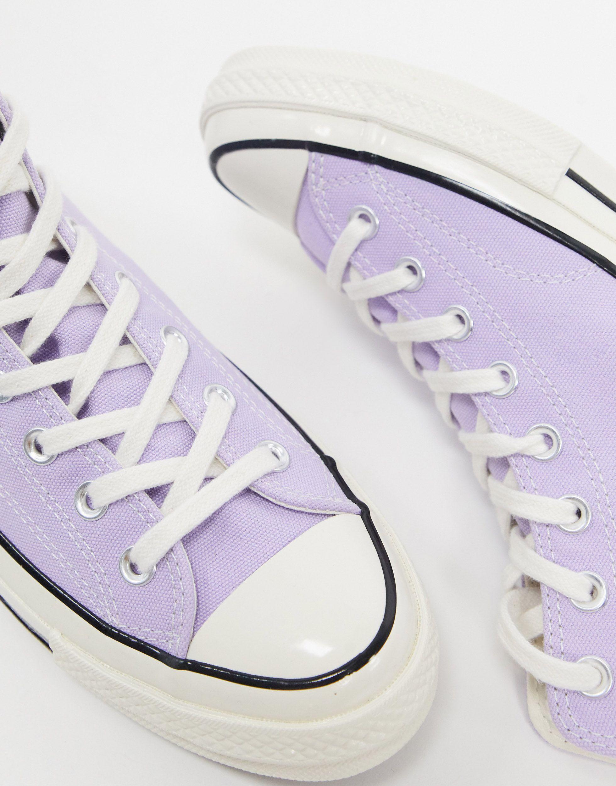 Converse Canvas Chuck Taylor All Star '70 Hi-top Trainers in Violet  (Purple) | Lyst