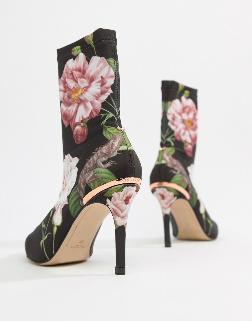ted baker floral boots