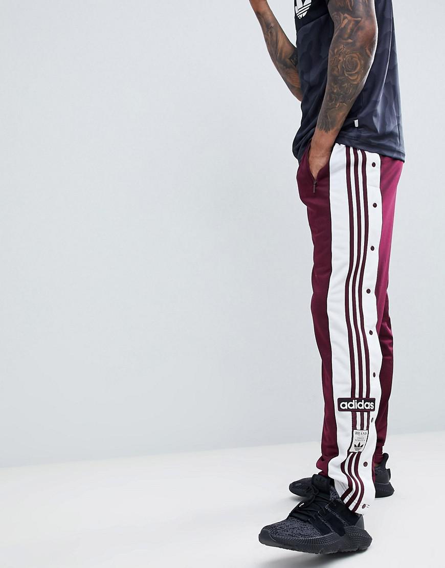 adidas Originals Adibreak Popper Joggers In Red Dh5752 for Men | Lyst UK