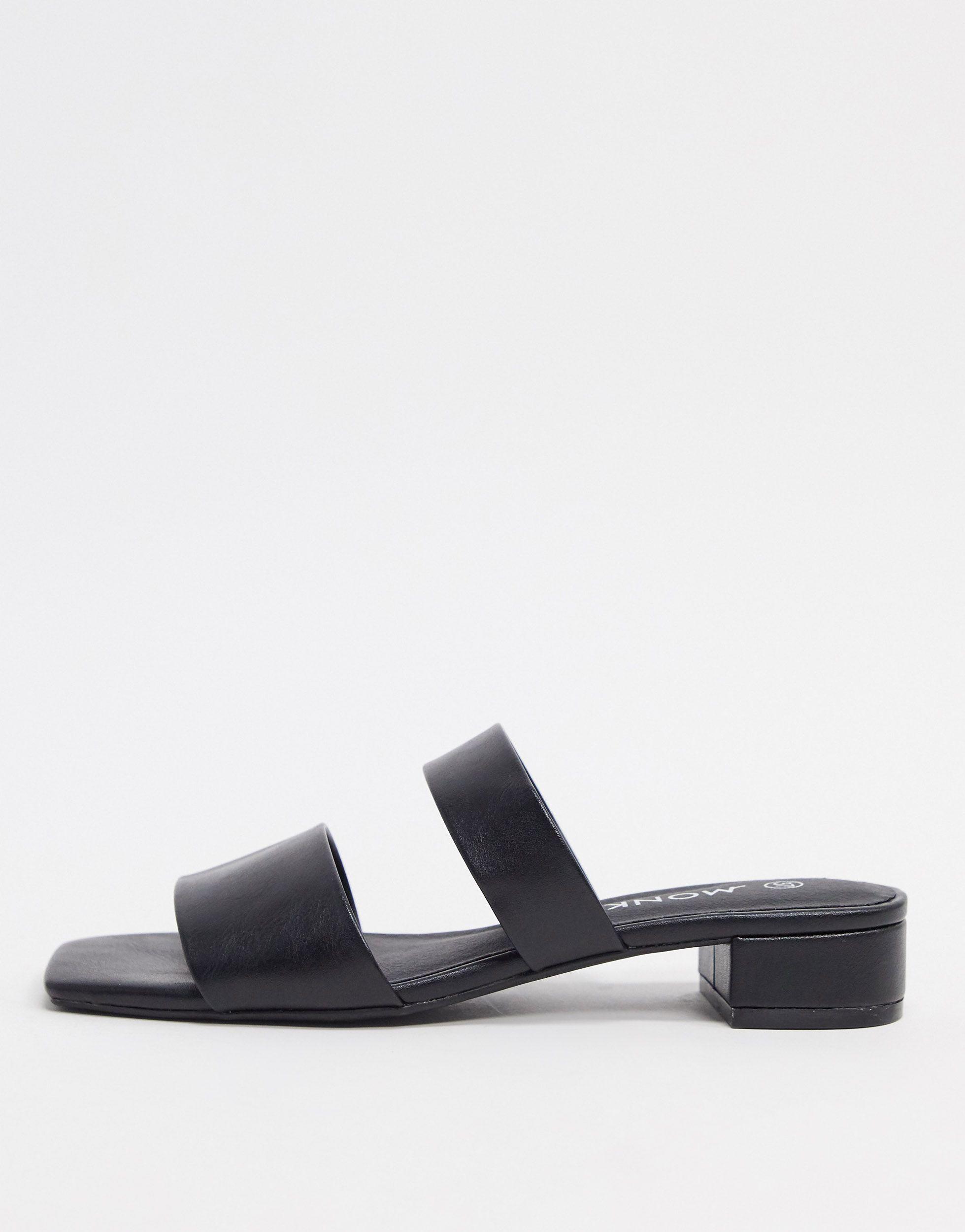 monki double strap sandals