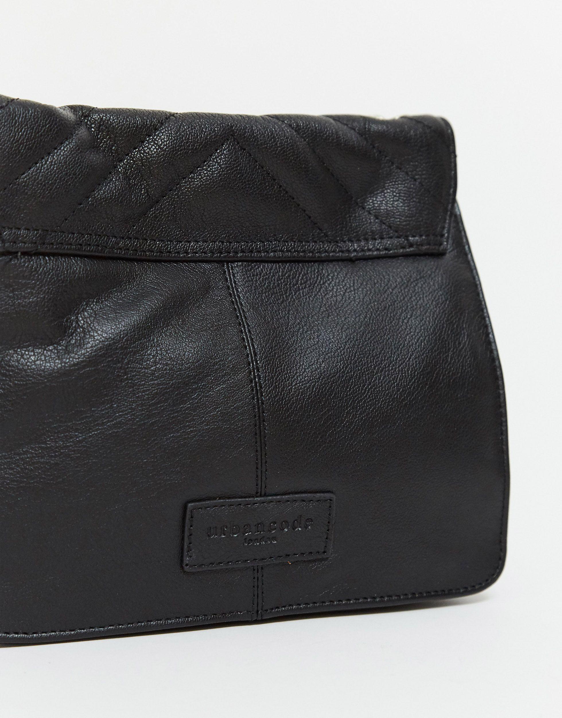 quilted leather bag with chain strap