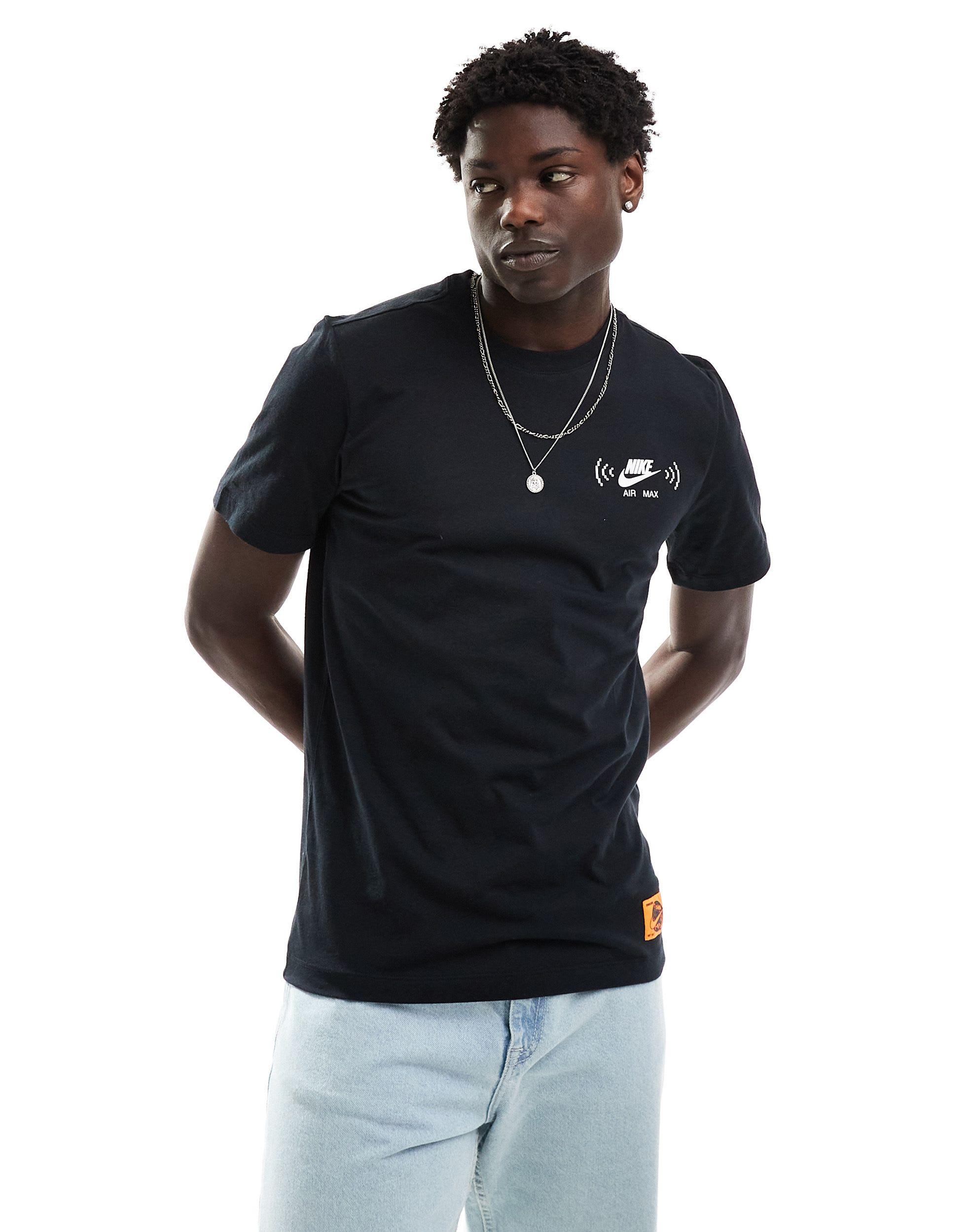 【Nike】Swoosh FM graphic backprint t-shirt（送料込み） Nike Swoosh Fm Graphic Backprint T-shirt in Blue for Men | Lyst