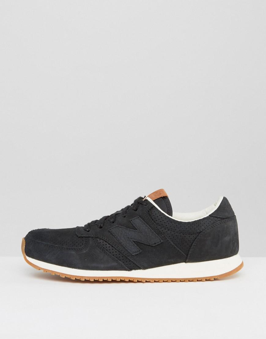 new balance 70s running 420 trainers in black