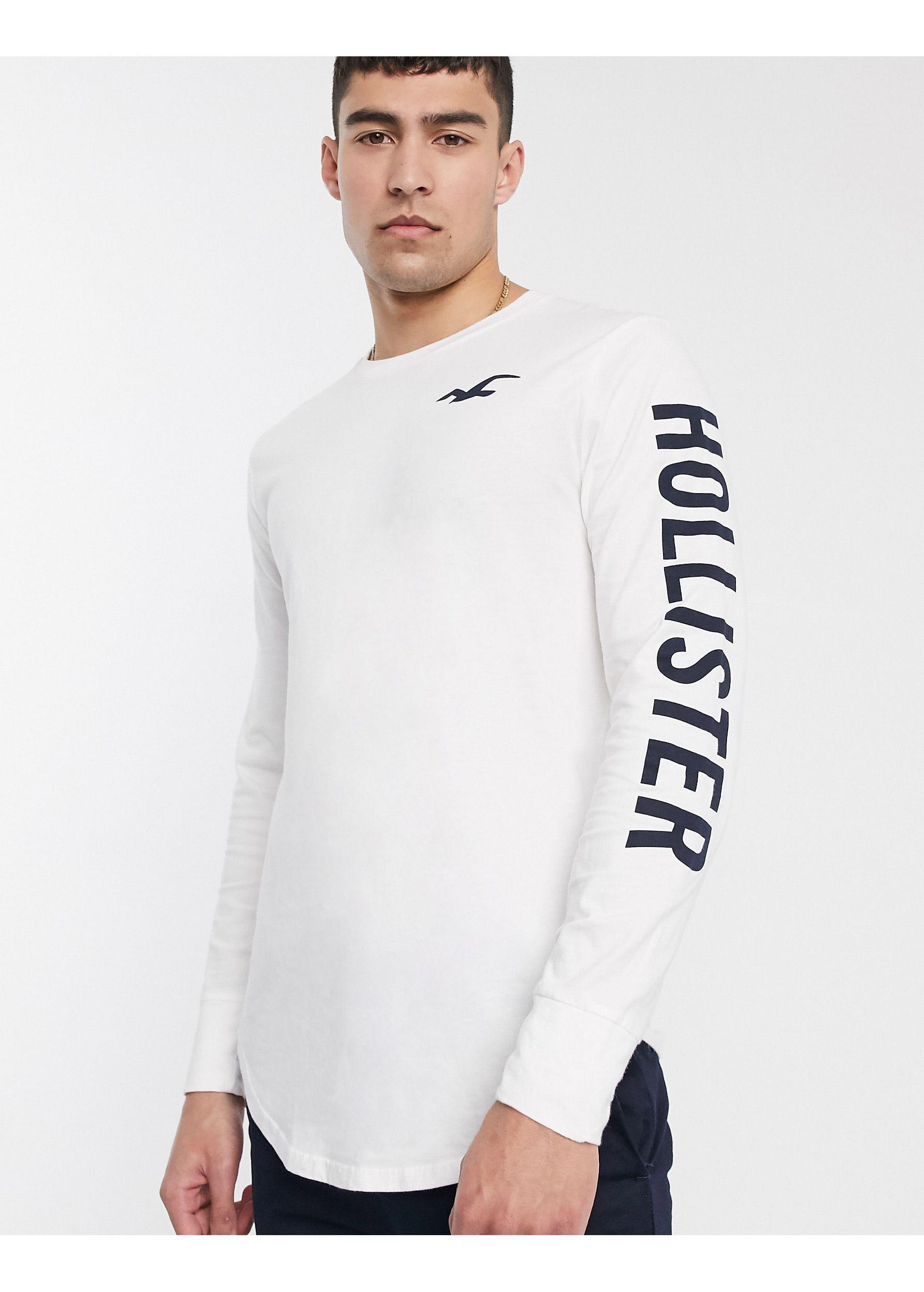 hollister t shirts full sleeves, large 
