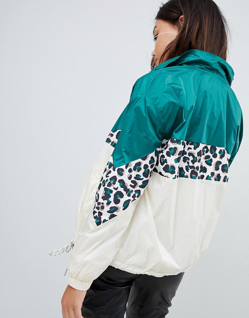 bershka colour block jacket