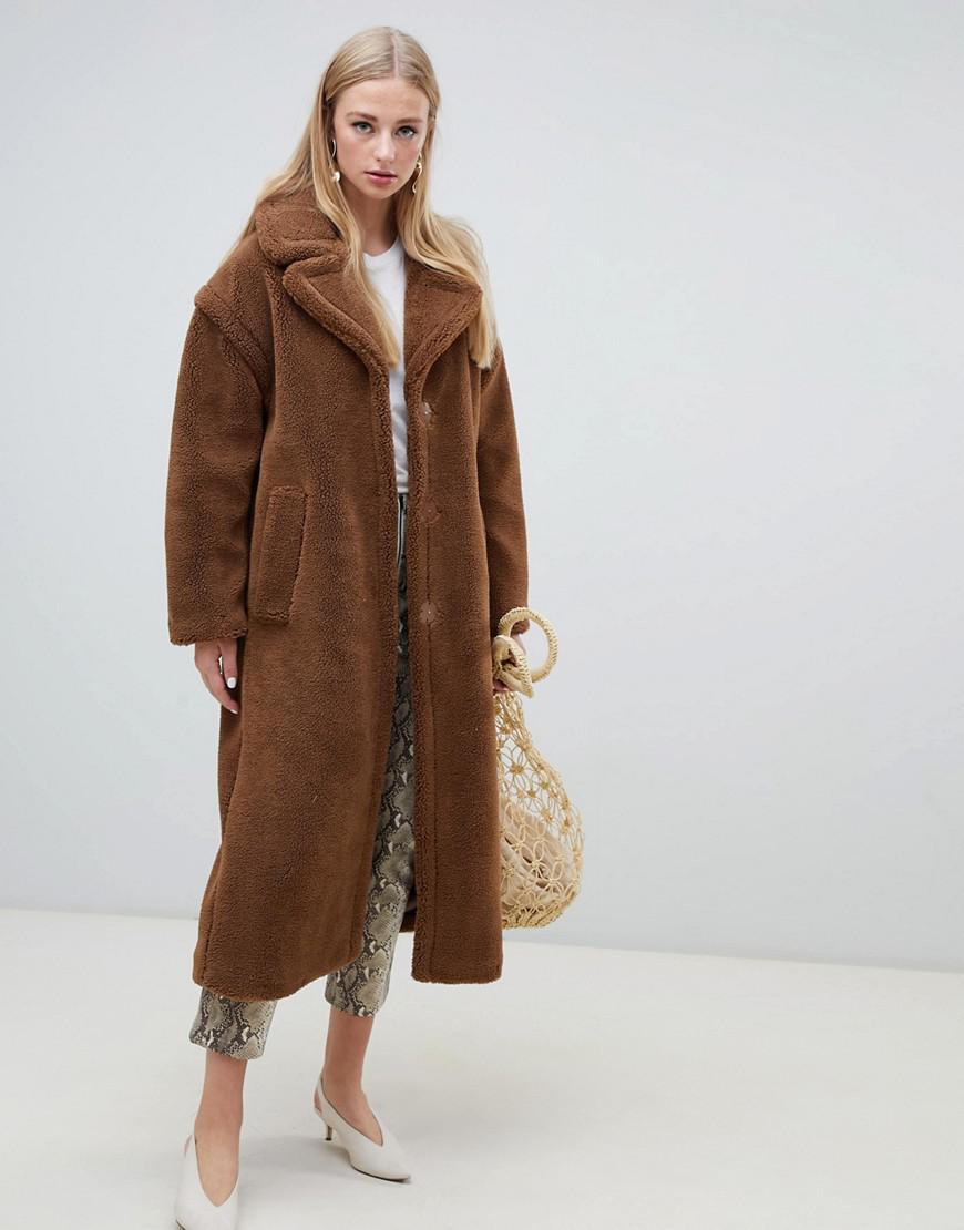 warehouse teddy coat