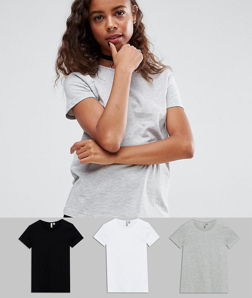 Lyst - Asos The Ultimate Crew Neck T-shirt 3 Pack Save 15%