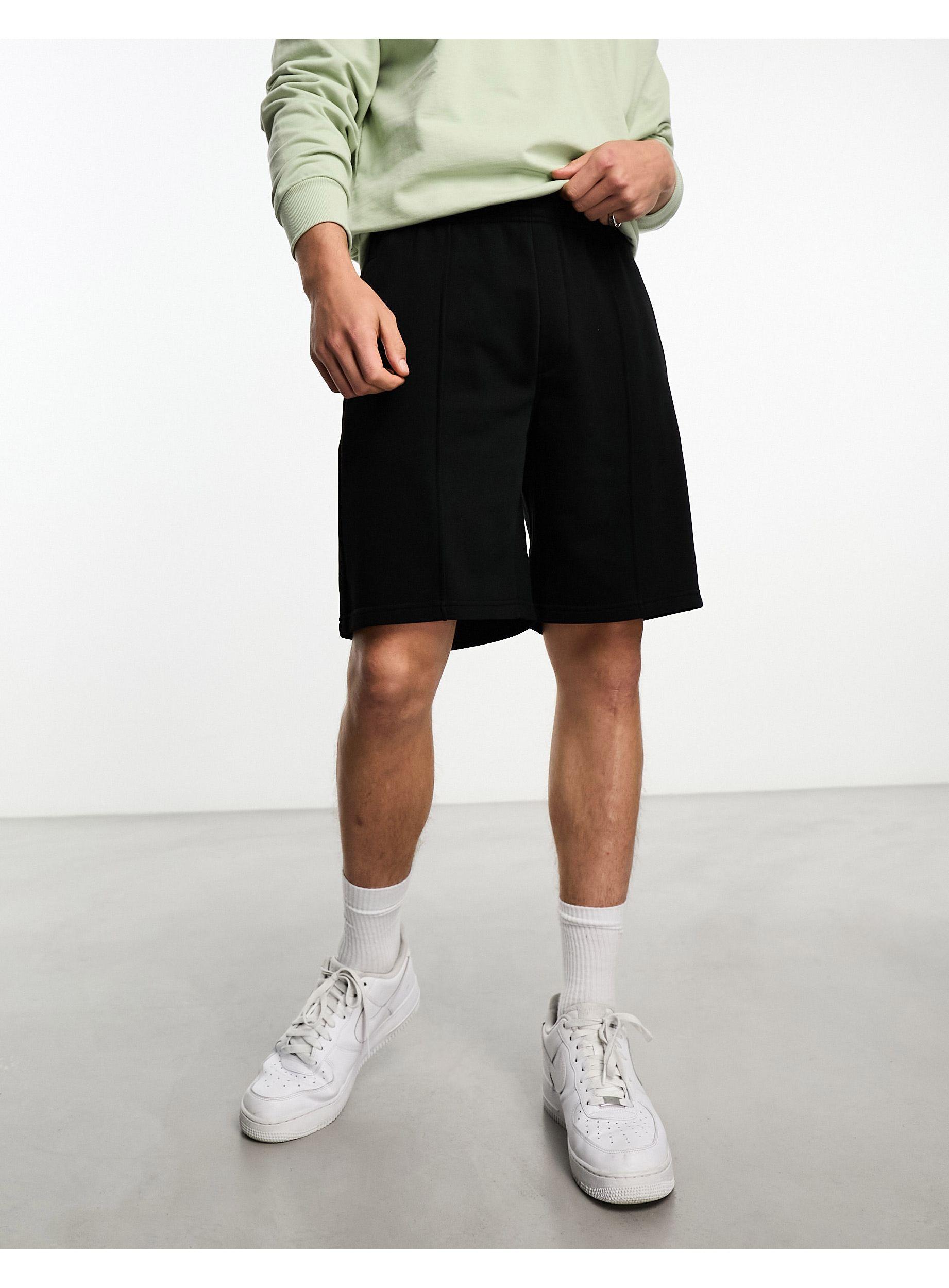 Weekday Ken Smart Jersey Shorts in Black for Men | Lyst