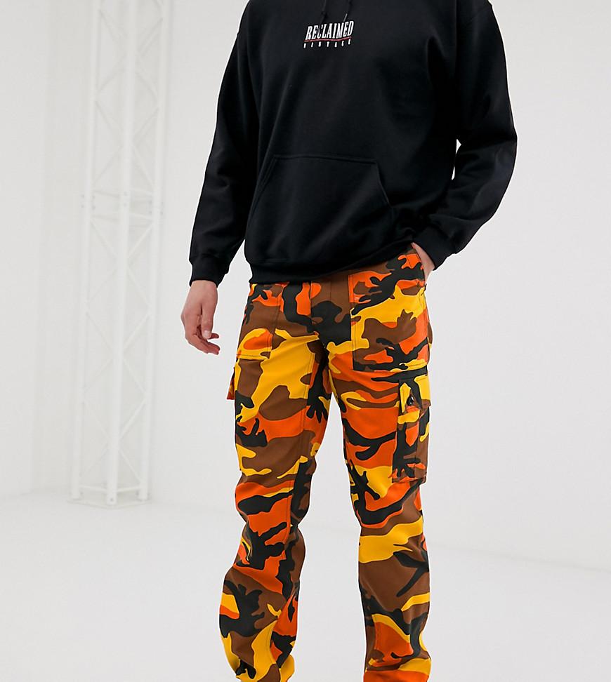 Orange camo trousers Outlet