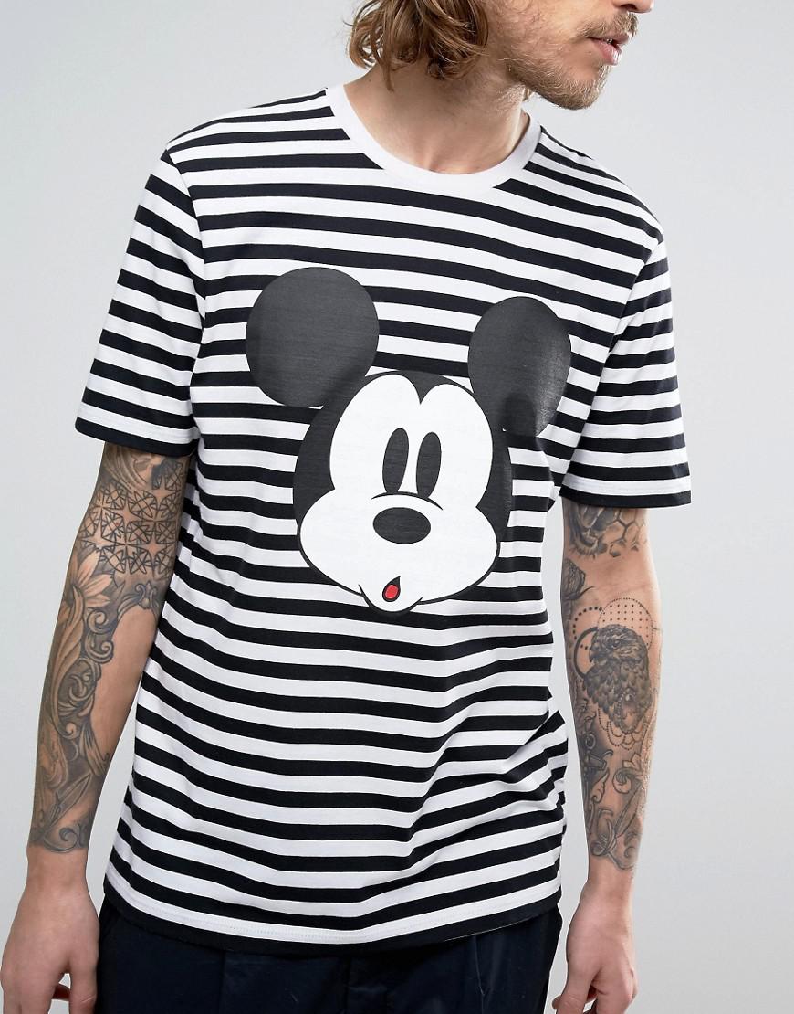 mickey mouse striped shirt
